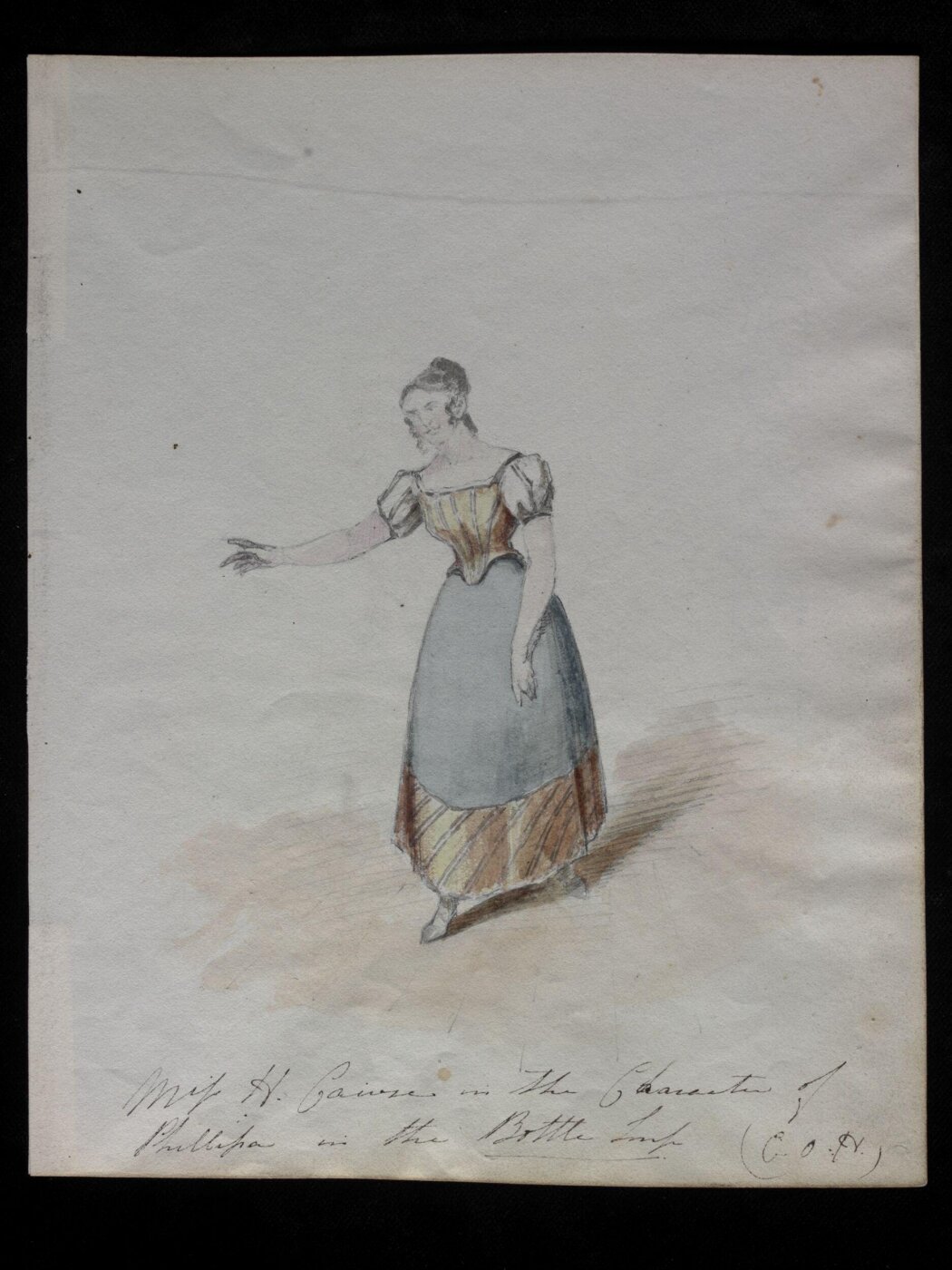 Unknown, Miss H. Cawse in the character of Phillipa in The Bottle Imp