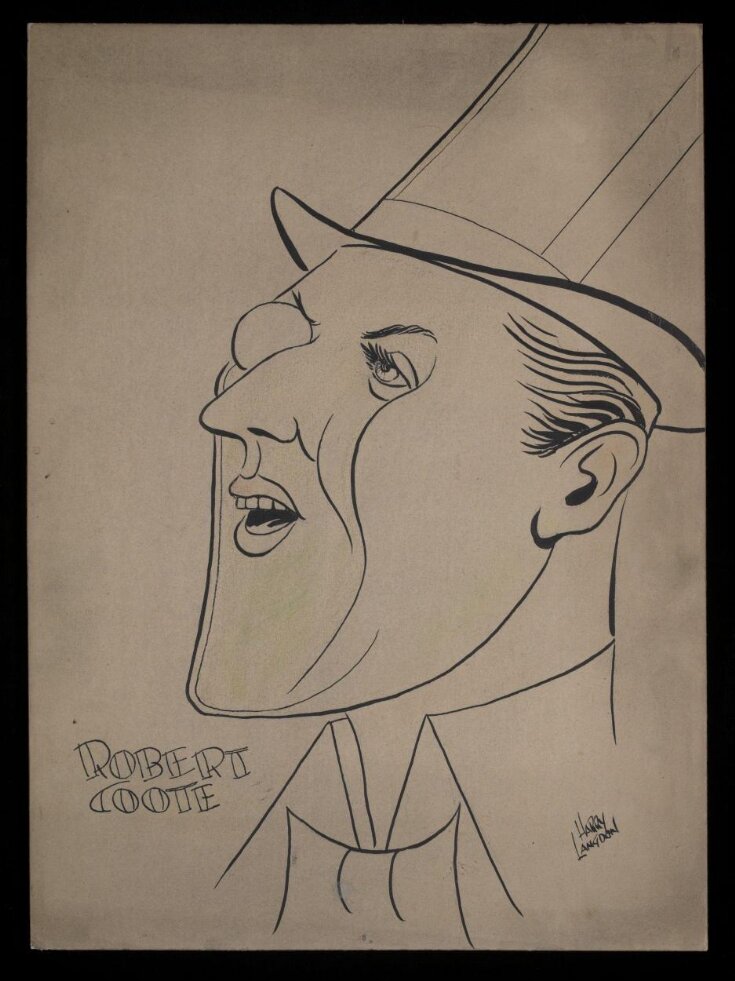Caricature of Robert Coote (1909-1982) top image