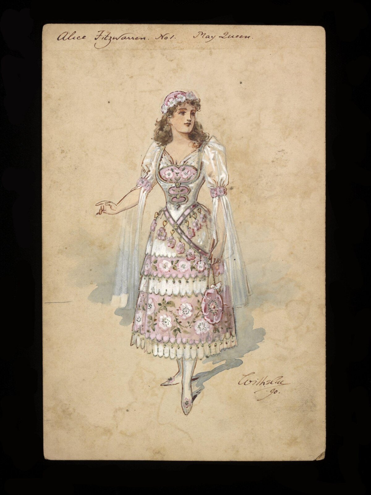 Wilhelm Pantomime Designs, Wilhelm, 1890