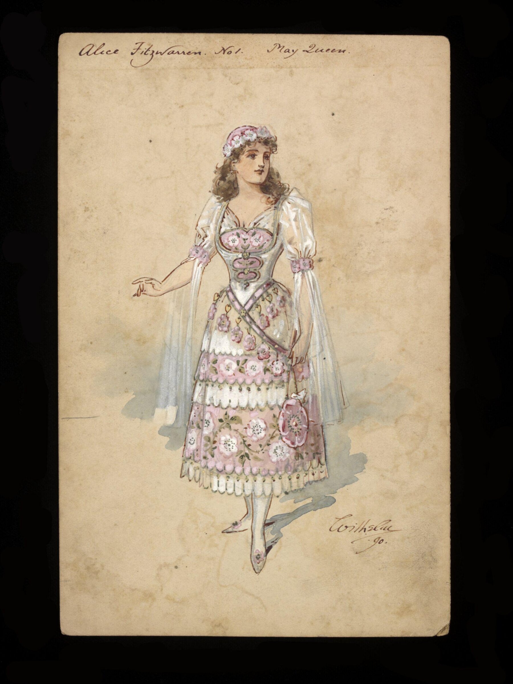 Wilhelm Pantomime Designs, Wilhelm, 1890