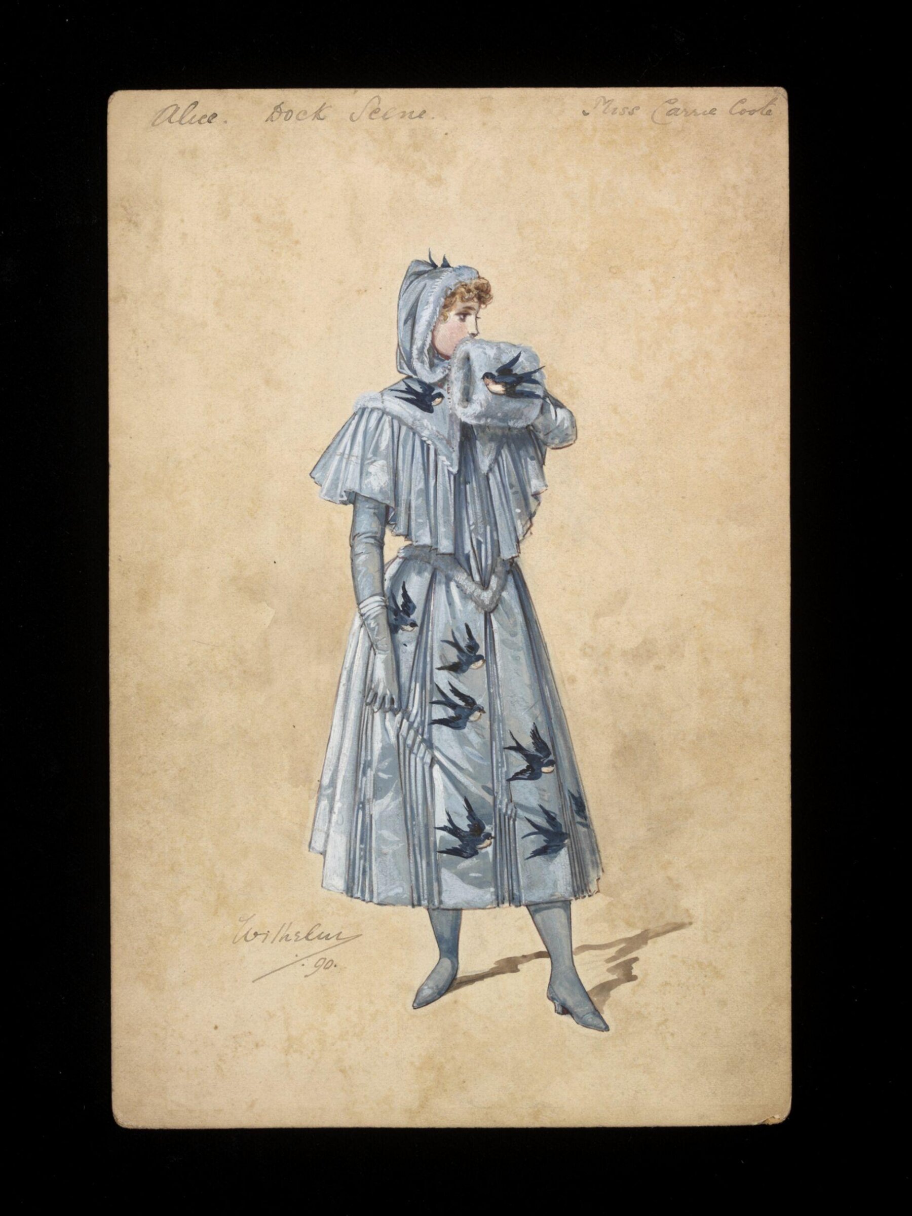 Wilhelm Pantomime Designs, Wilhelm, 1890
