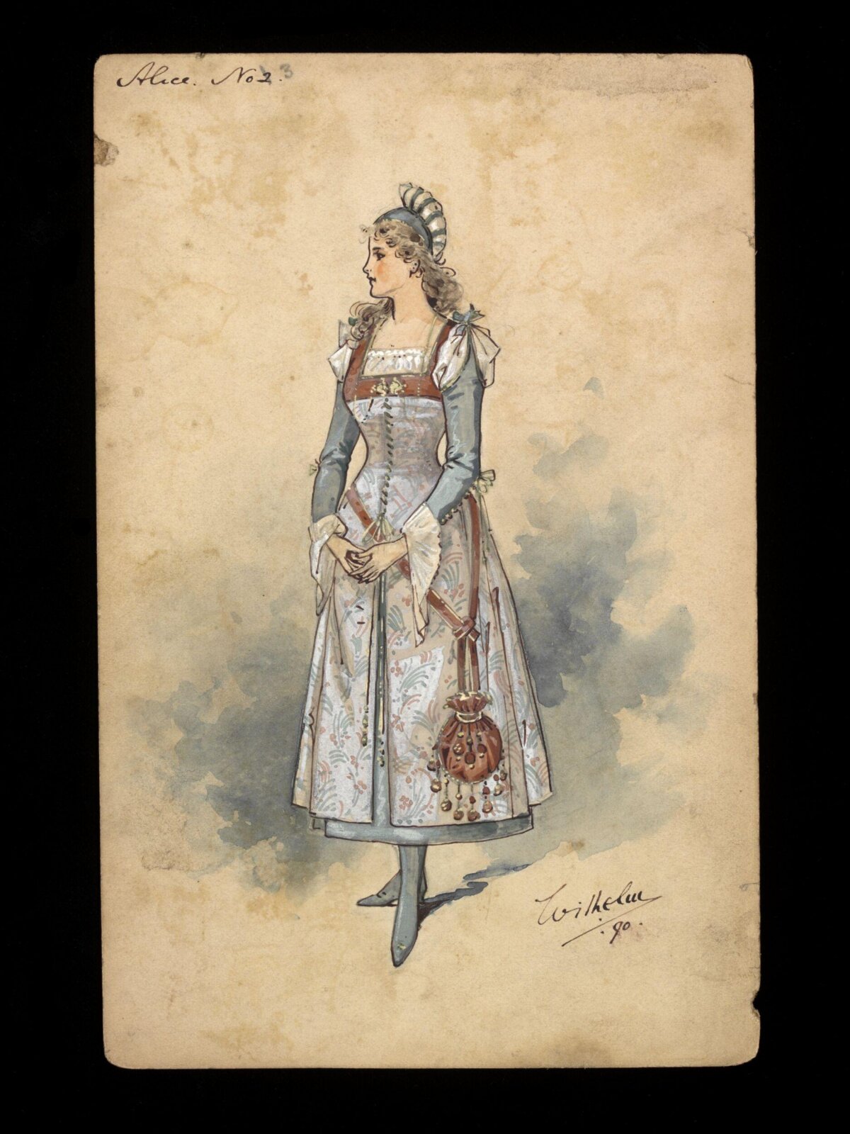 Wilhelm Pantomime Designs, Wilhelm, 1890