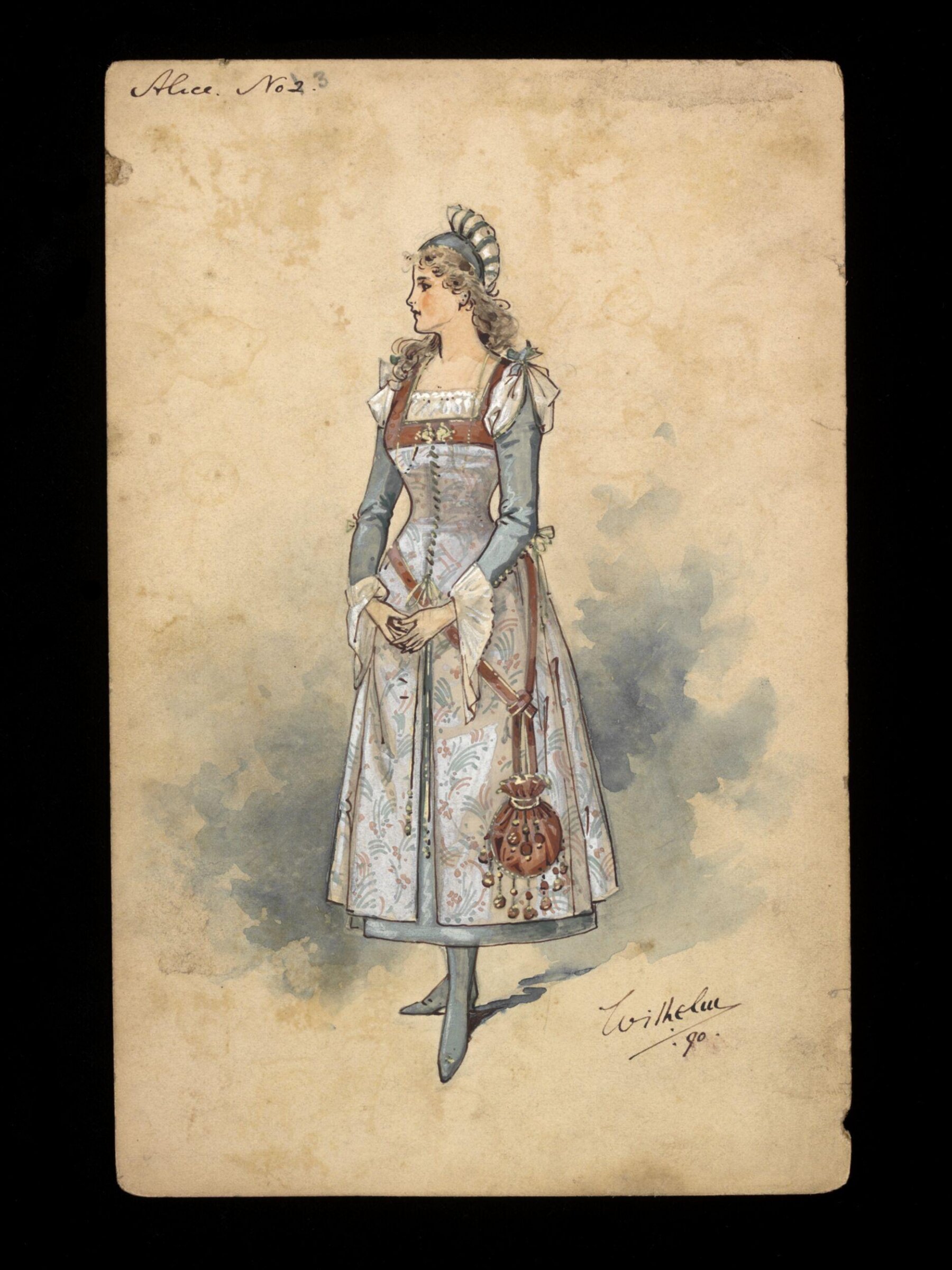 Wilhelm Pantomime Designs, Wilhelm, 1890