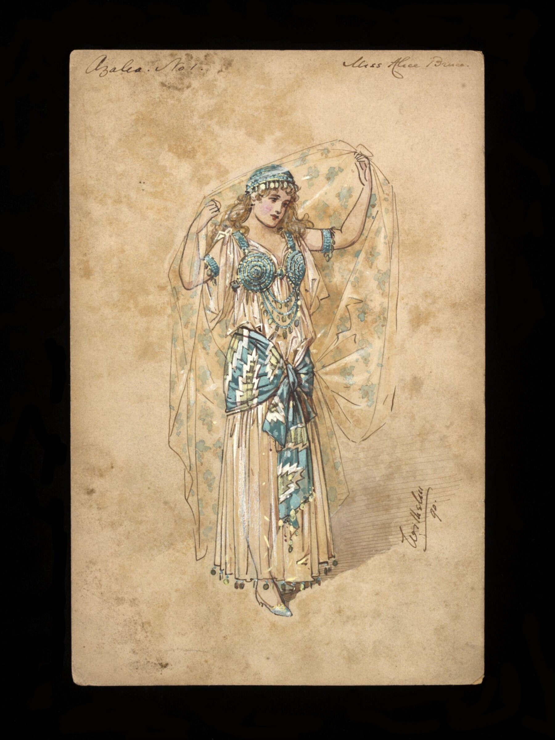 Wilhelm Pantomime Designs, Wilhelm, 1890