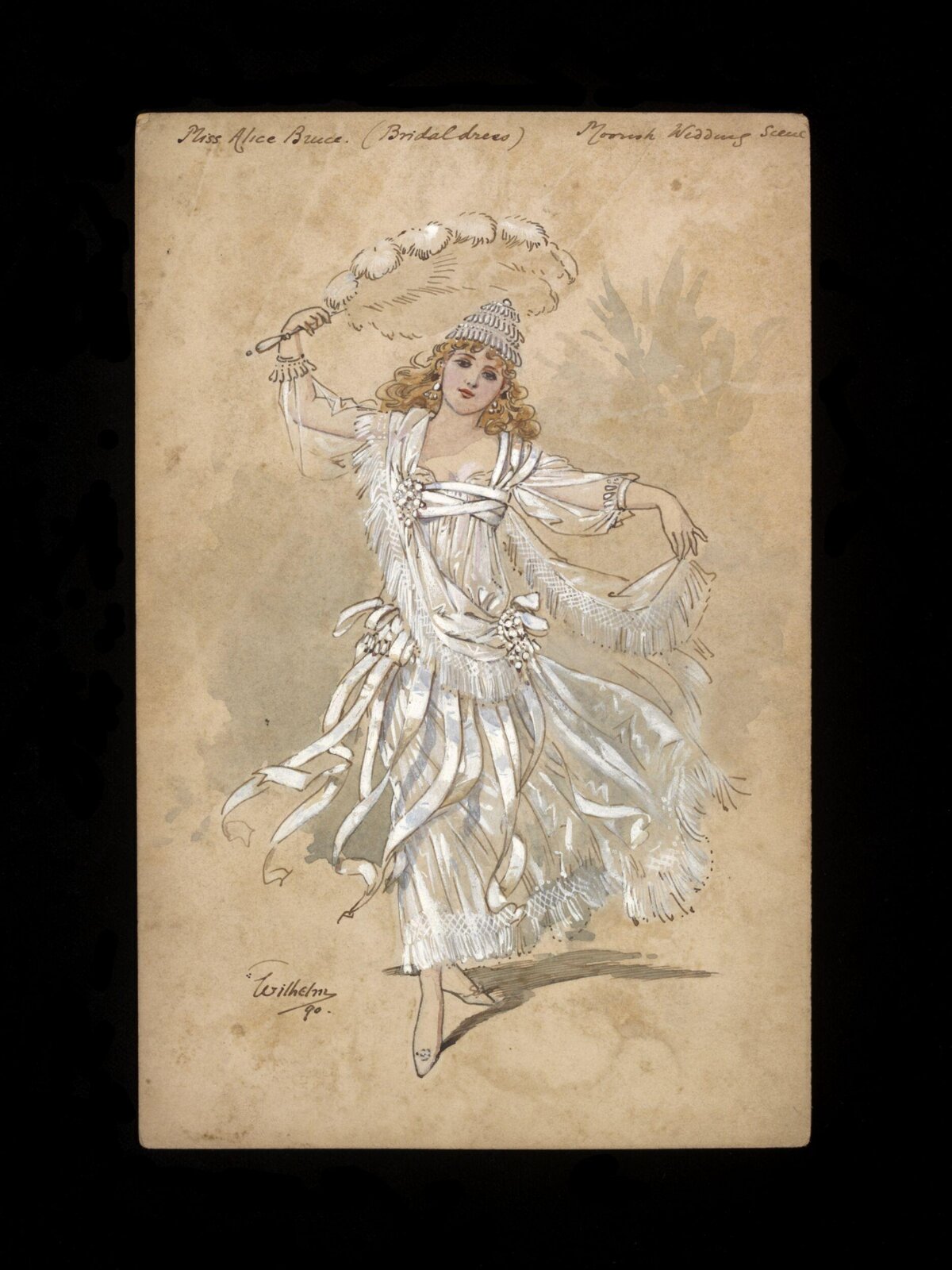 Wilhelm Pantomime Designs, Wilhelm, 1890