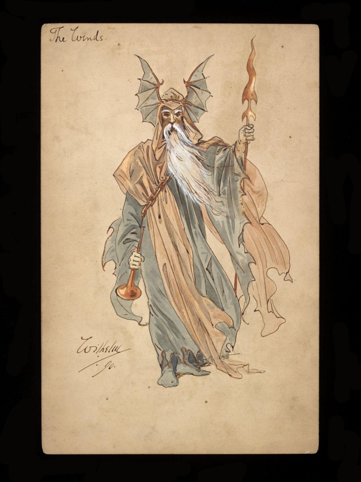 Wilhelm Pantomime Designs, Wilhelm, 1890