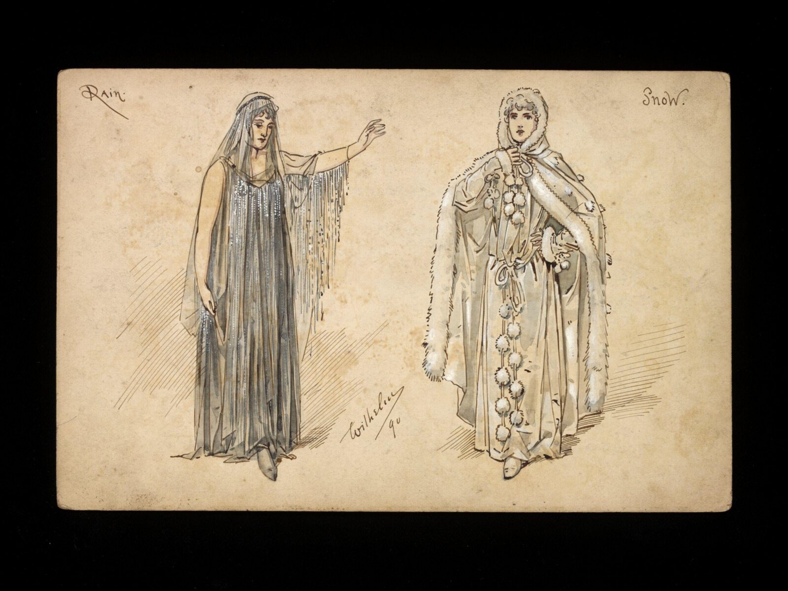Wilhelm Pantomime Designs, Wilhelm, 1890