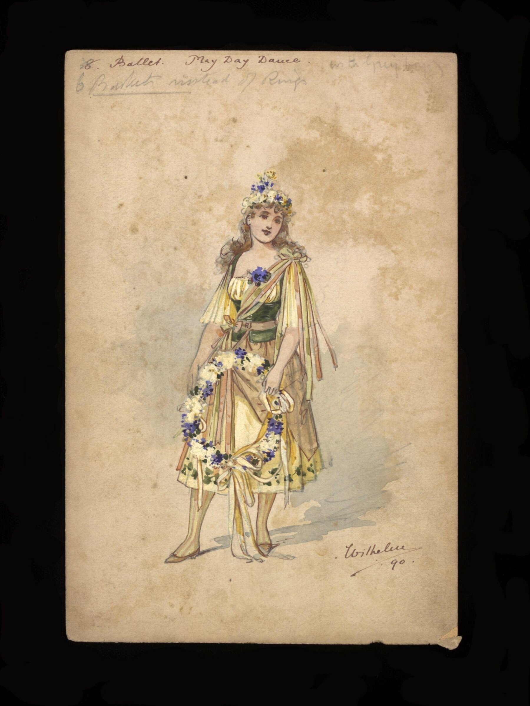 Wilhelm Pantomime Designs, Wilhelm, 1890