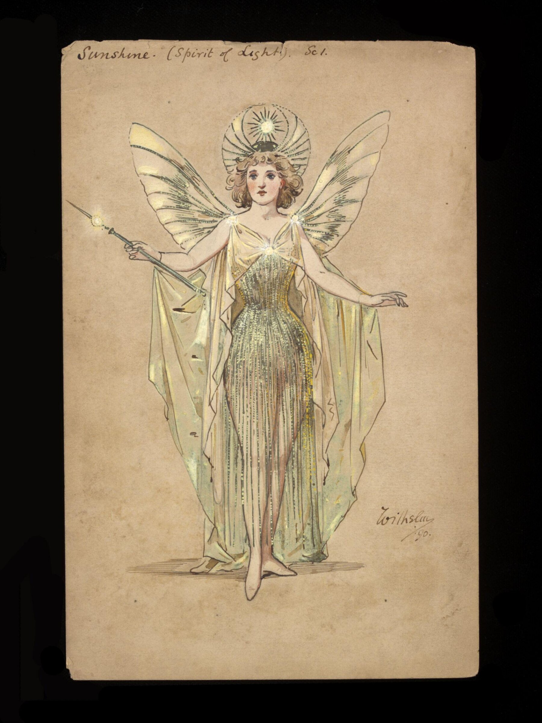 Wilhelm Pantomime Designs, Wilhelm, 1890