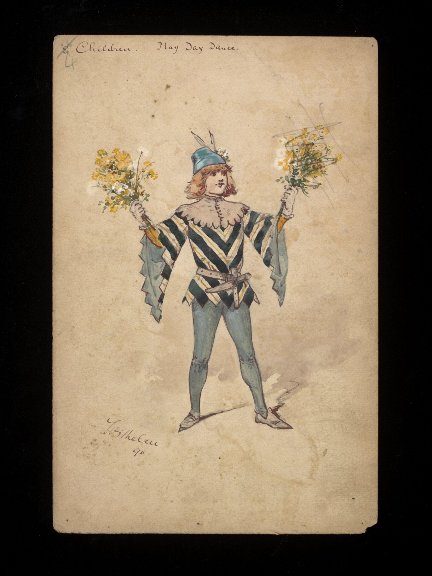 Wilhelm Pantomime Designs, Wilhelm, 1890