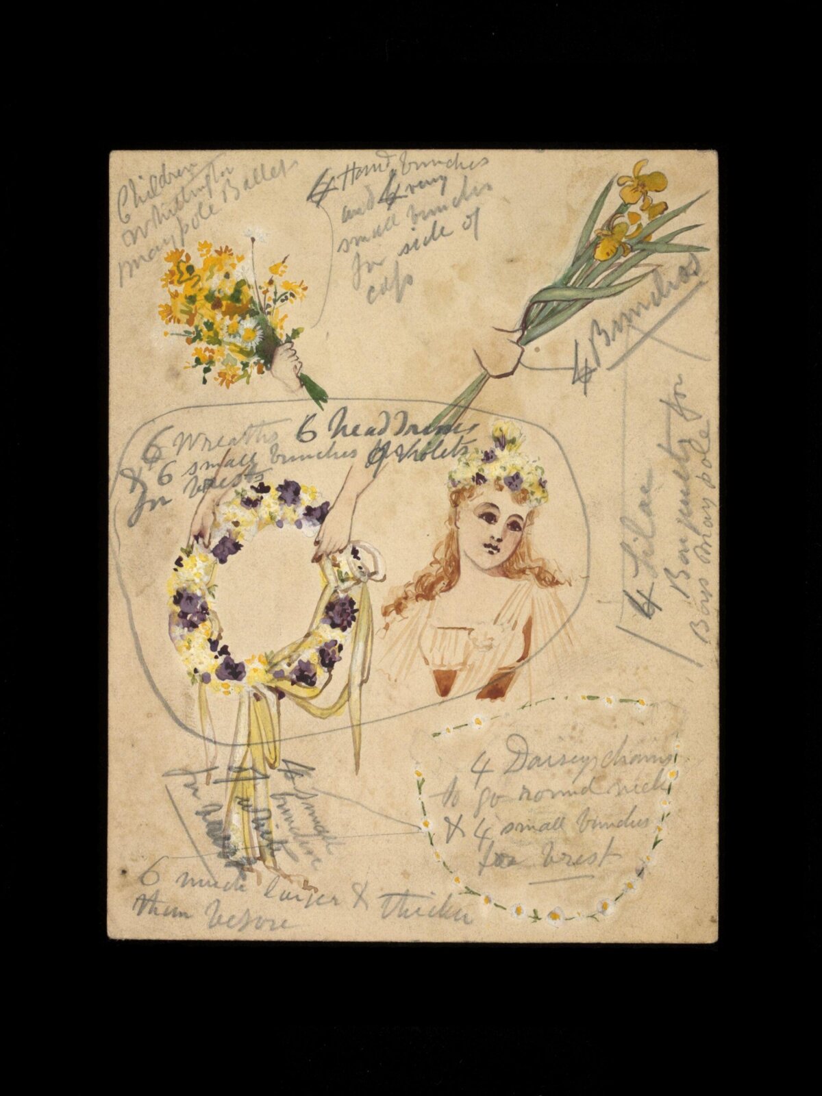 Wilhelm Pantomime Designs, Wilhelm, 1890