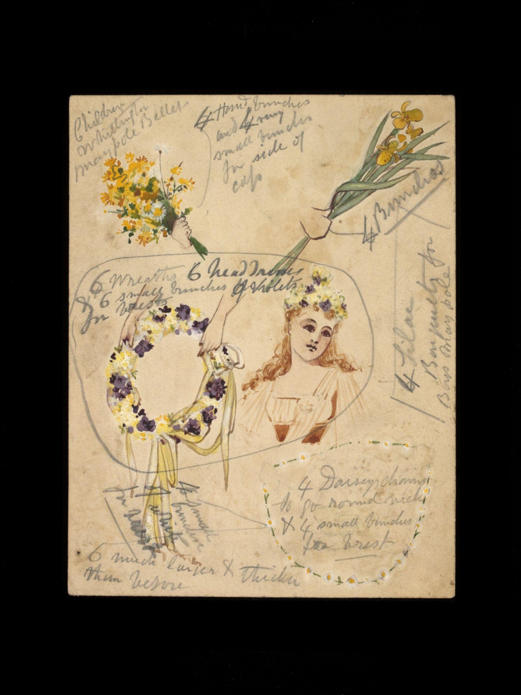 Wilhelm Pantomime Designs, Wilhelm, 1890