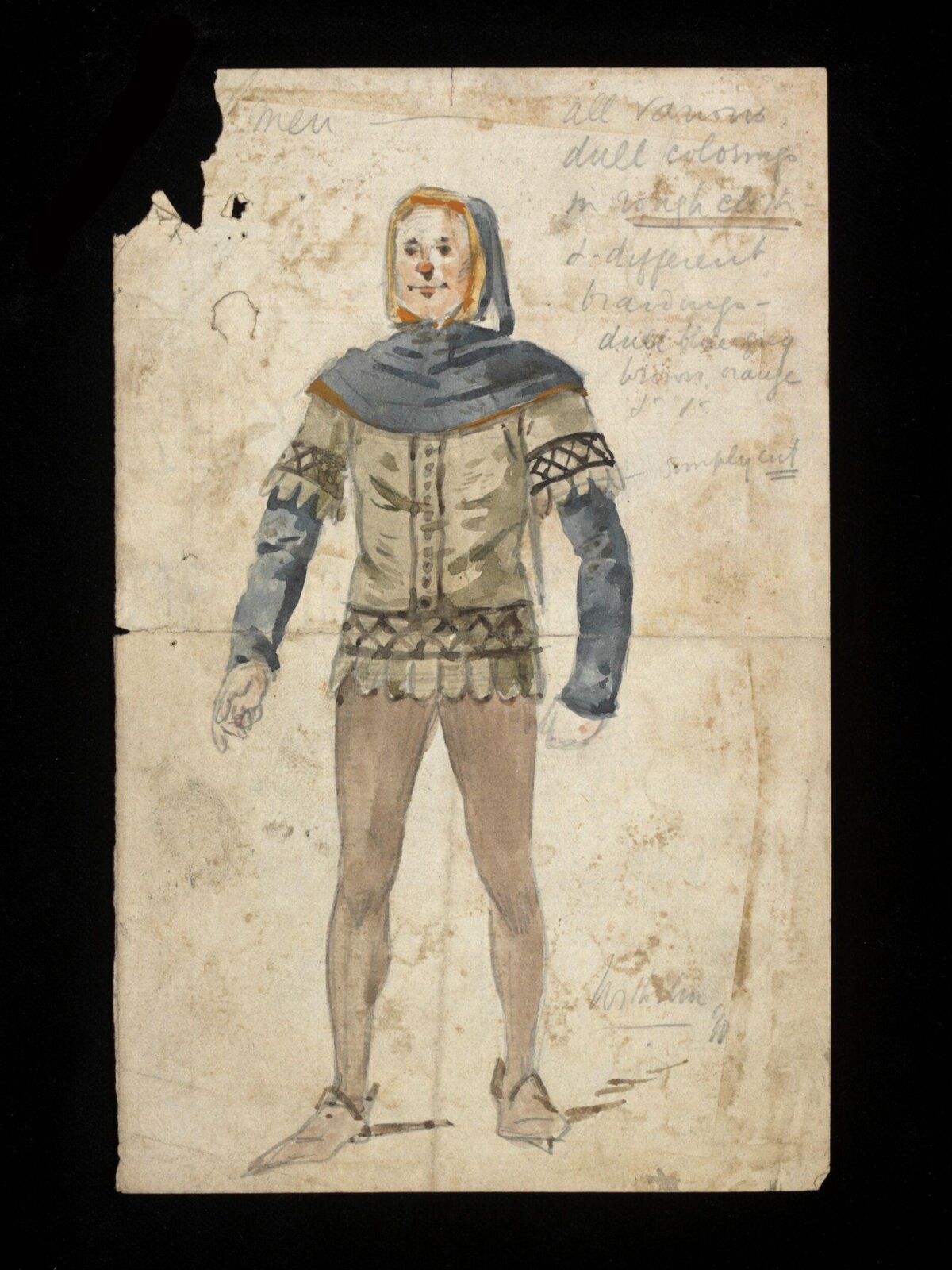 Wilhelm Pantomime Designs, Wilhelm, 1890