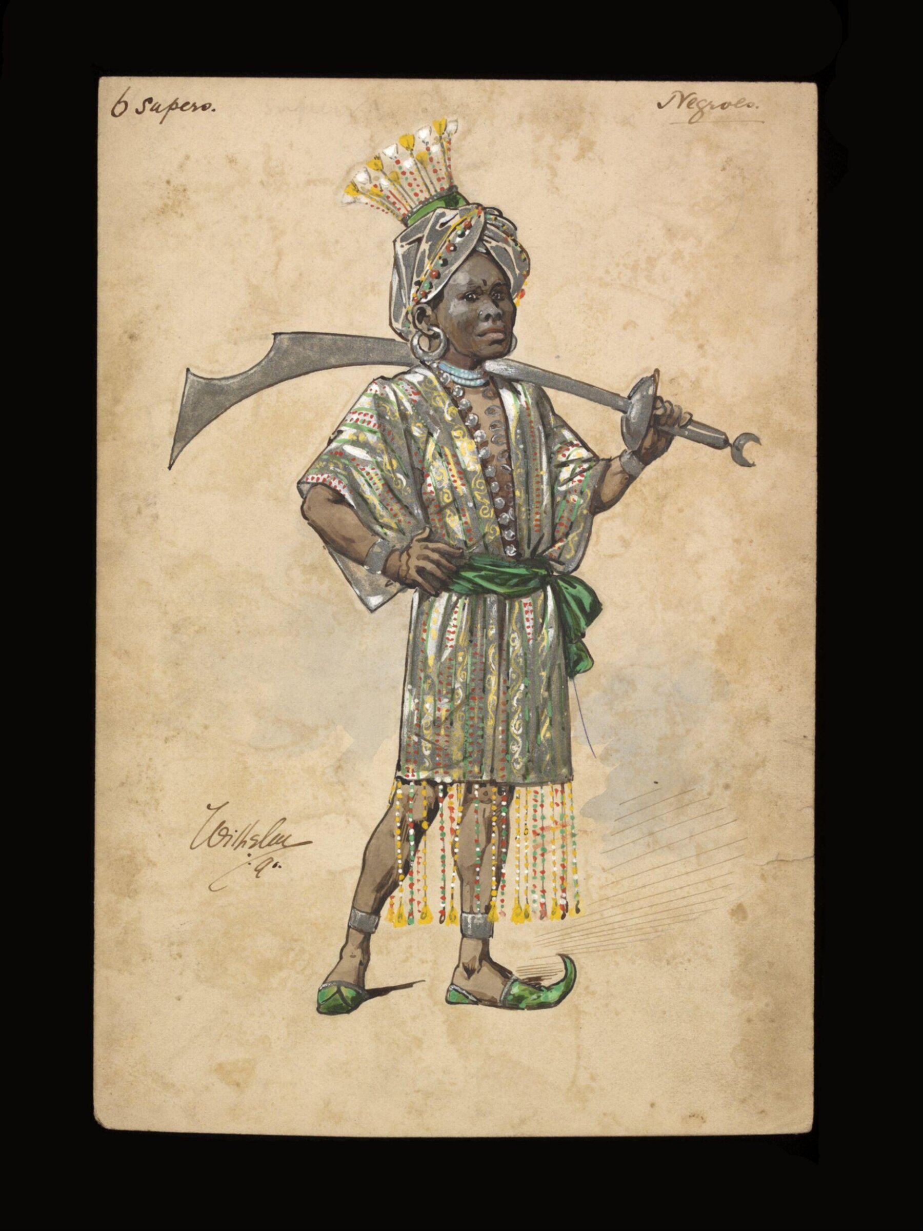 Wilhelm Pantomime Designs, Wilhelm, 1890