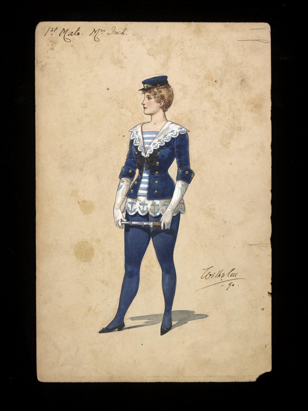 Wilhelm Pantomime Designs, Wilhelm, 1890