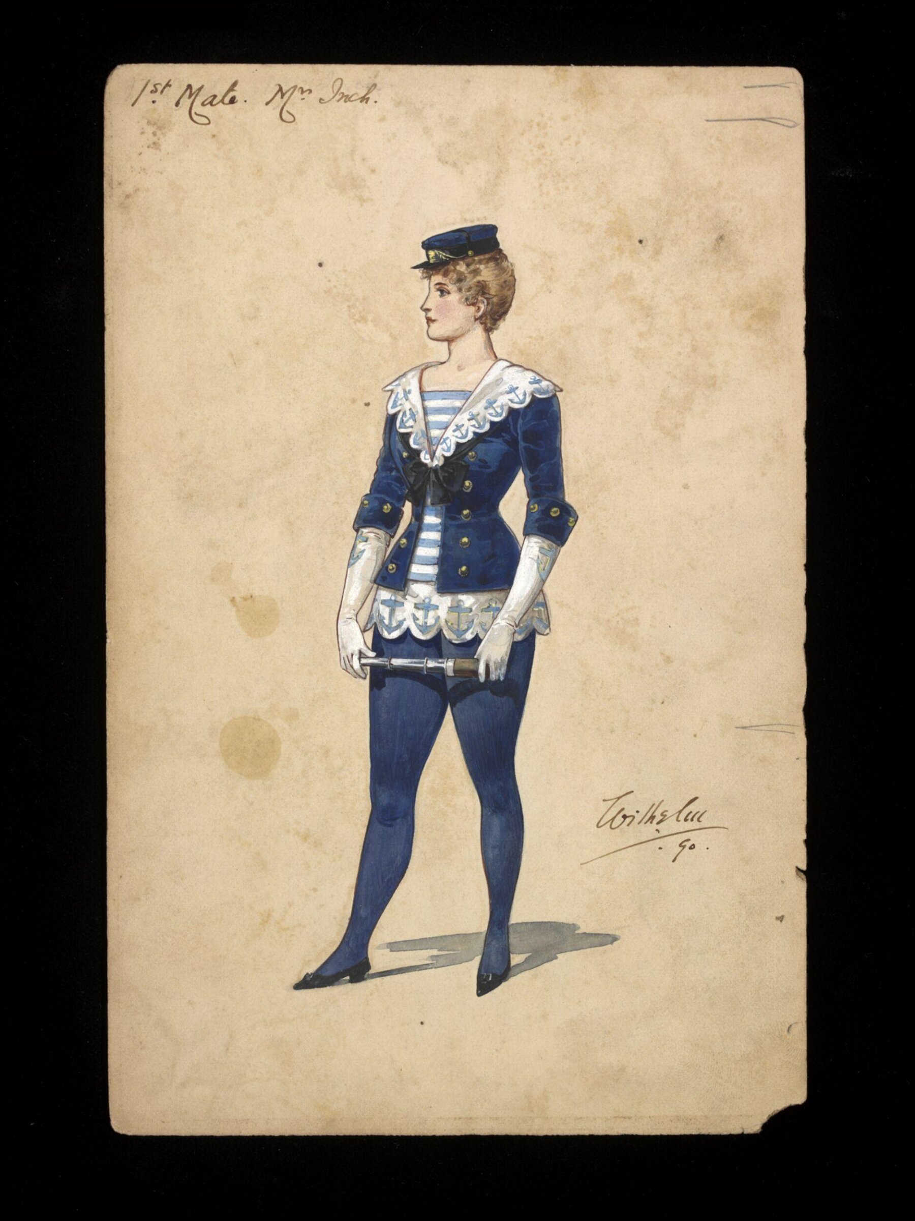 Wilhelm Pantomime Designs, Wilhelm, 1890