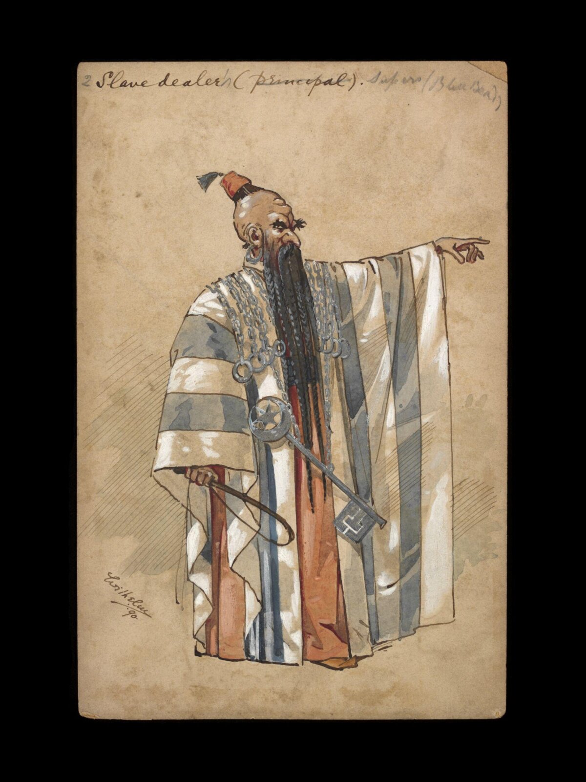 Wilhelm Pantomime Designs, Wilhelm, 1890
