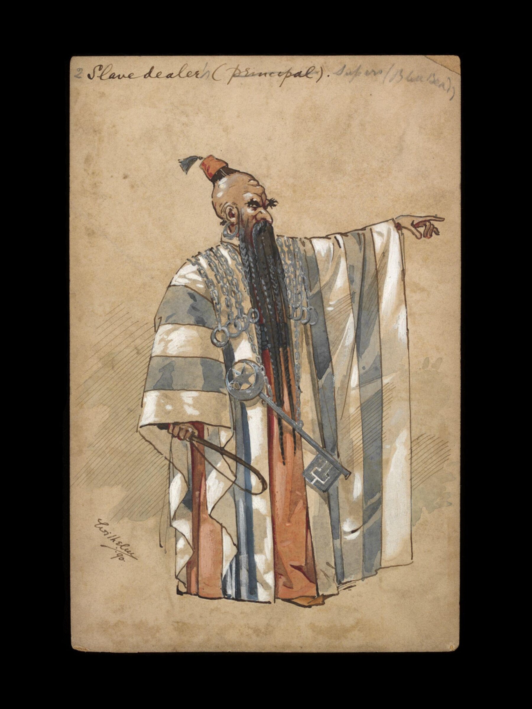 Wilhelm Pantomime Designs, Wilhelm, 1890