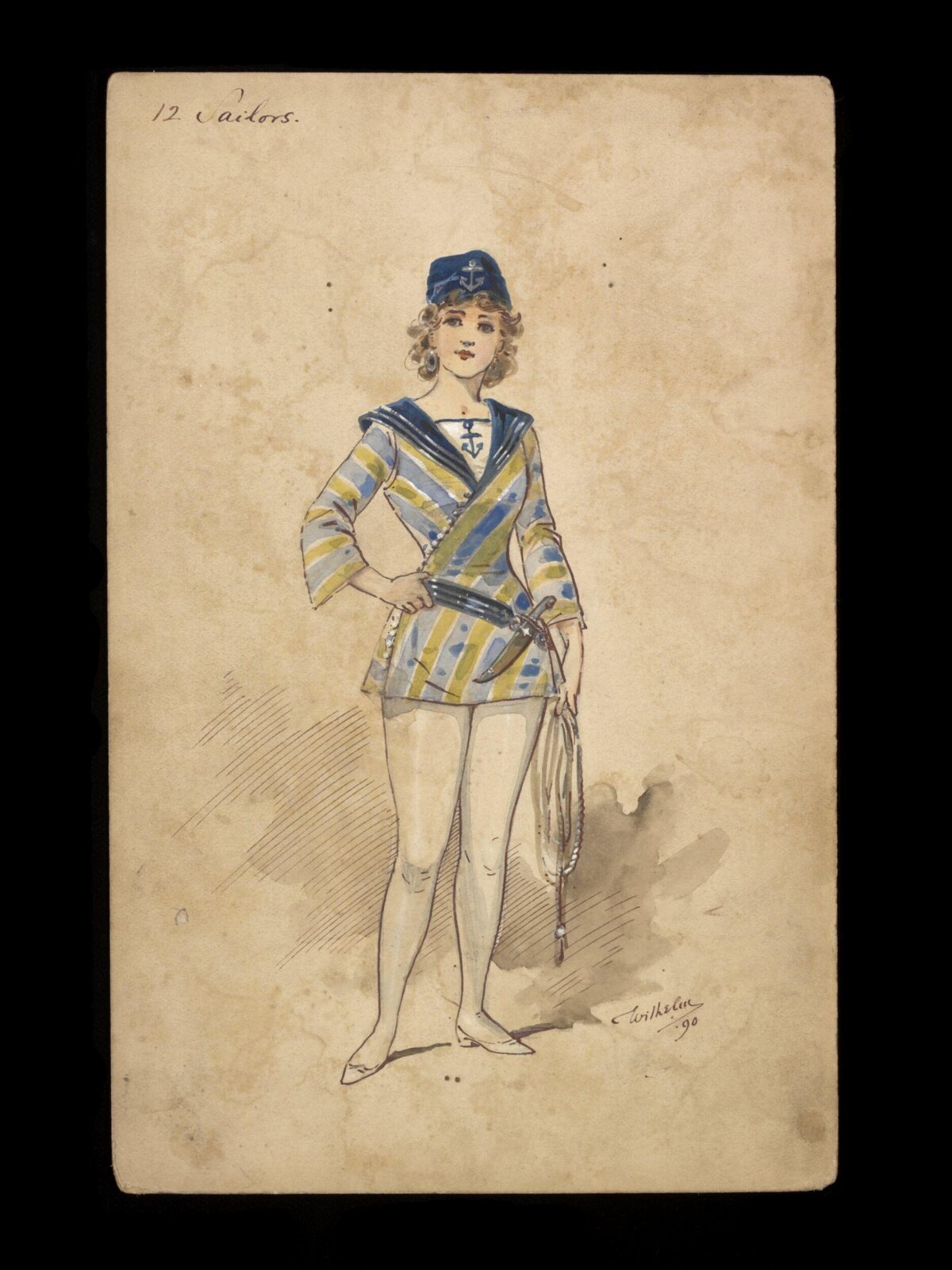 Wilhelm Pantomime Designs, Wilhelm, 1890
