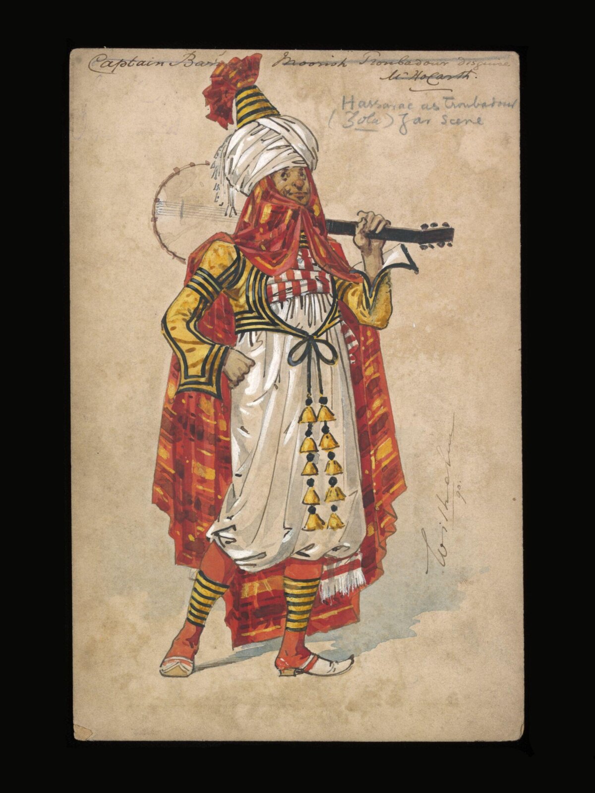 Wilhelm Pantomime Designs, Wilhelm, 1890