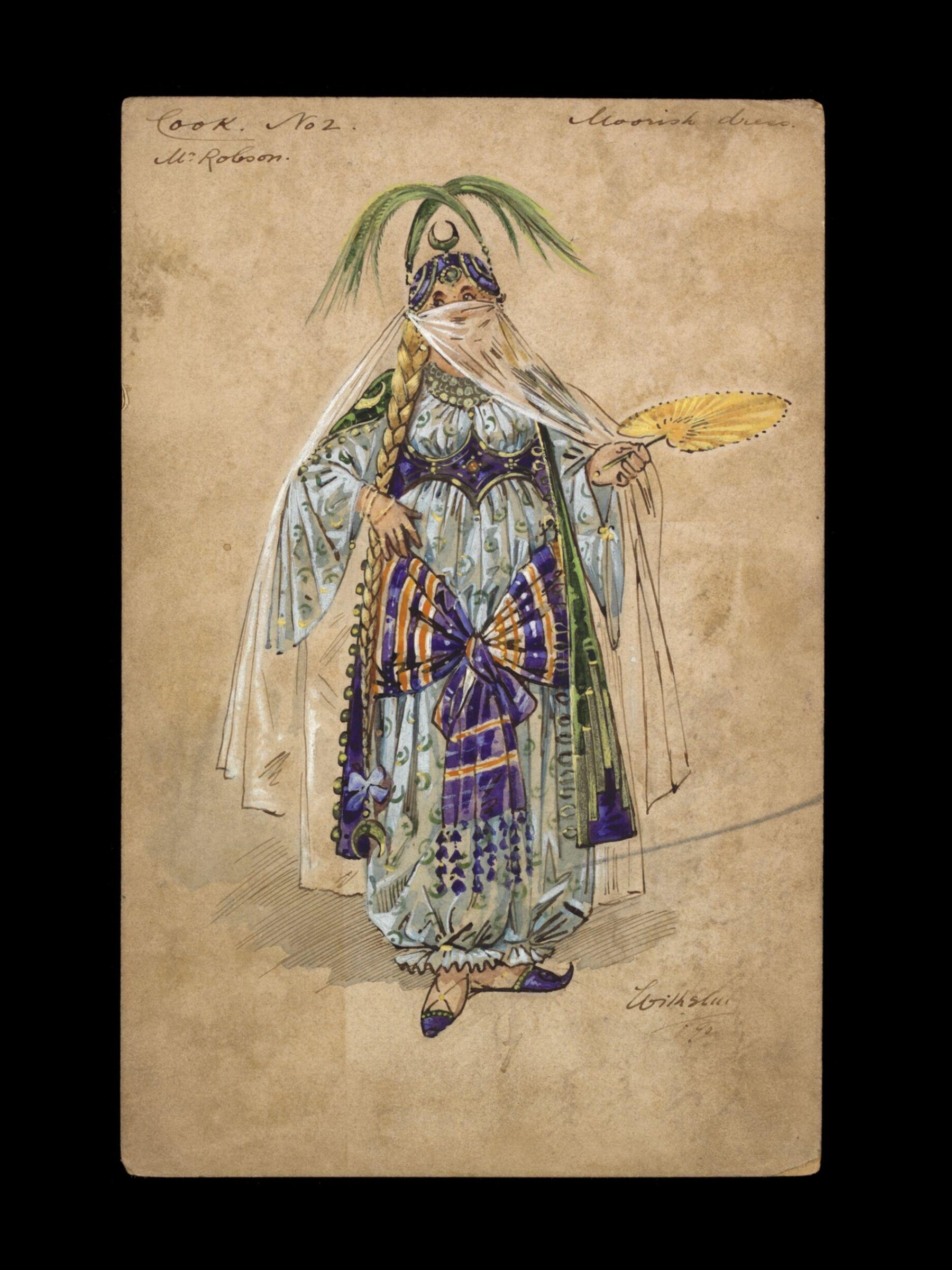 Wilhelm Pantomime Designs, Wilhelm, 1890