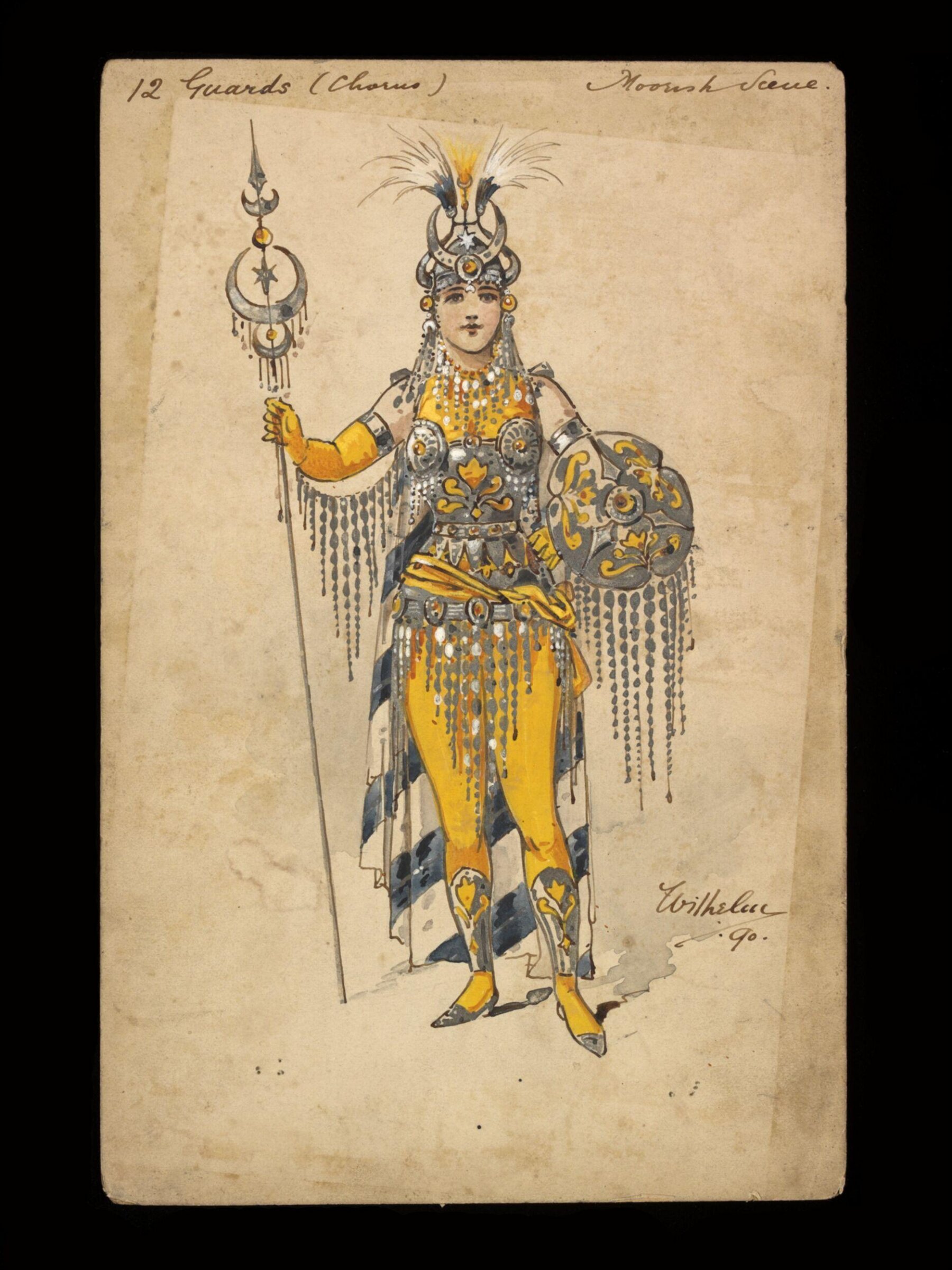 Wilhelm Pantomime Designs, Wilhelm, 1890