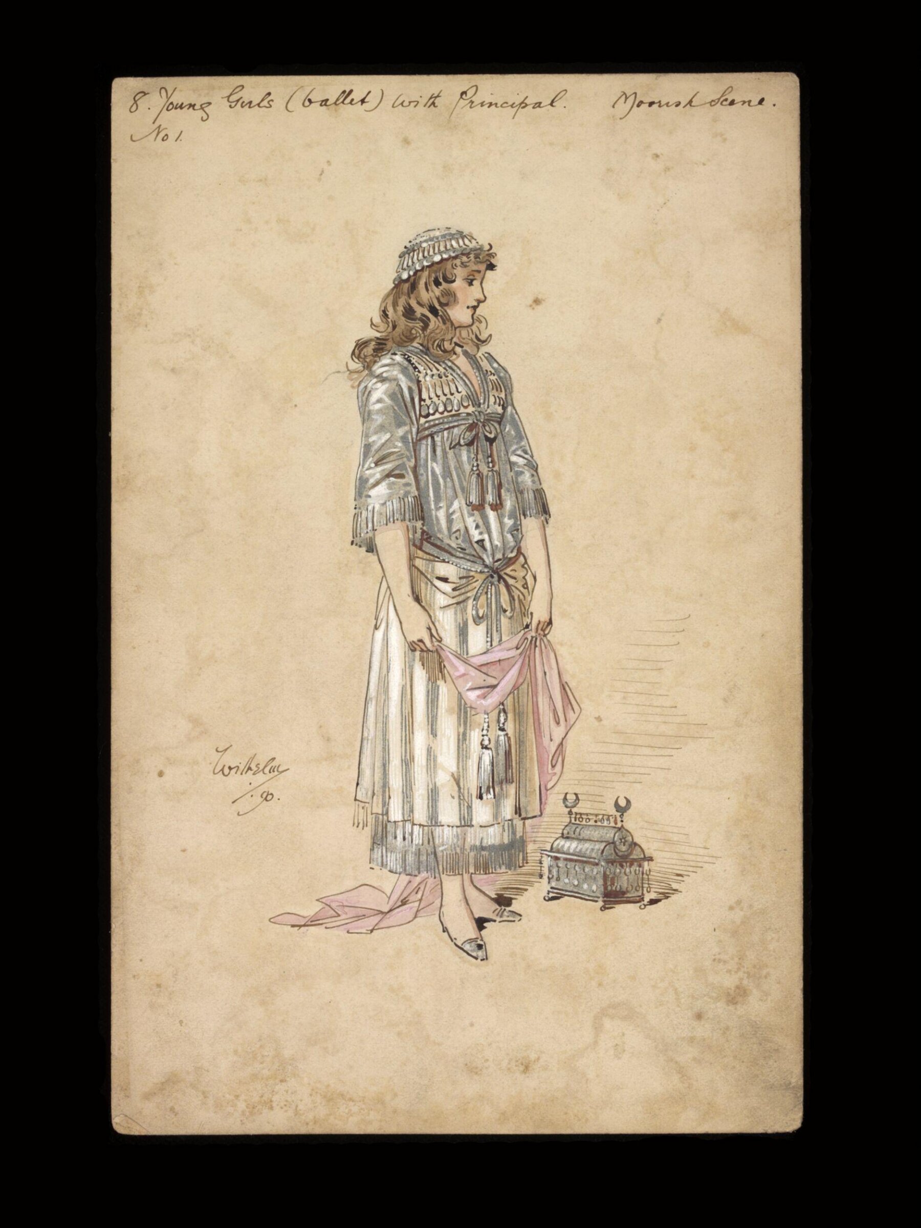 Wilhelm Pantomime Designs, Wilhelm, 1890
