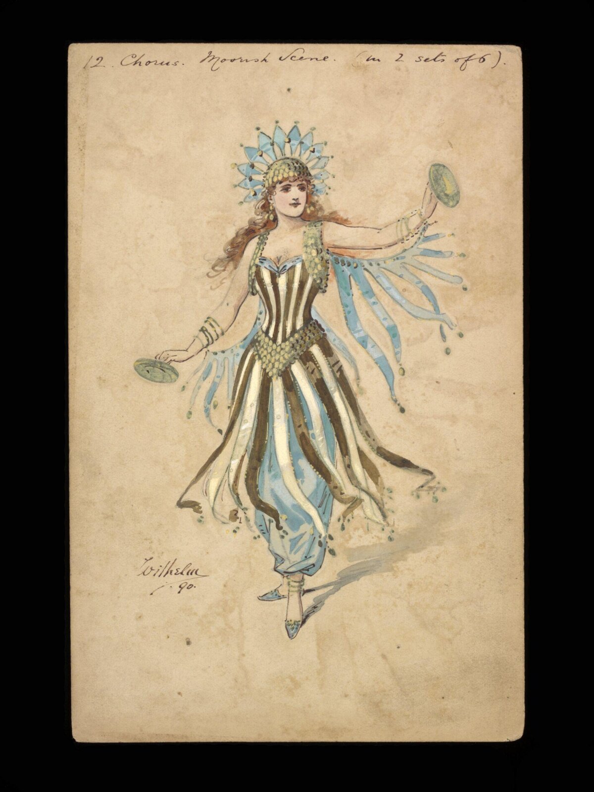Wilhelm Pantomime Designs, Wilhelm, 1890