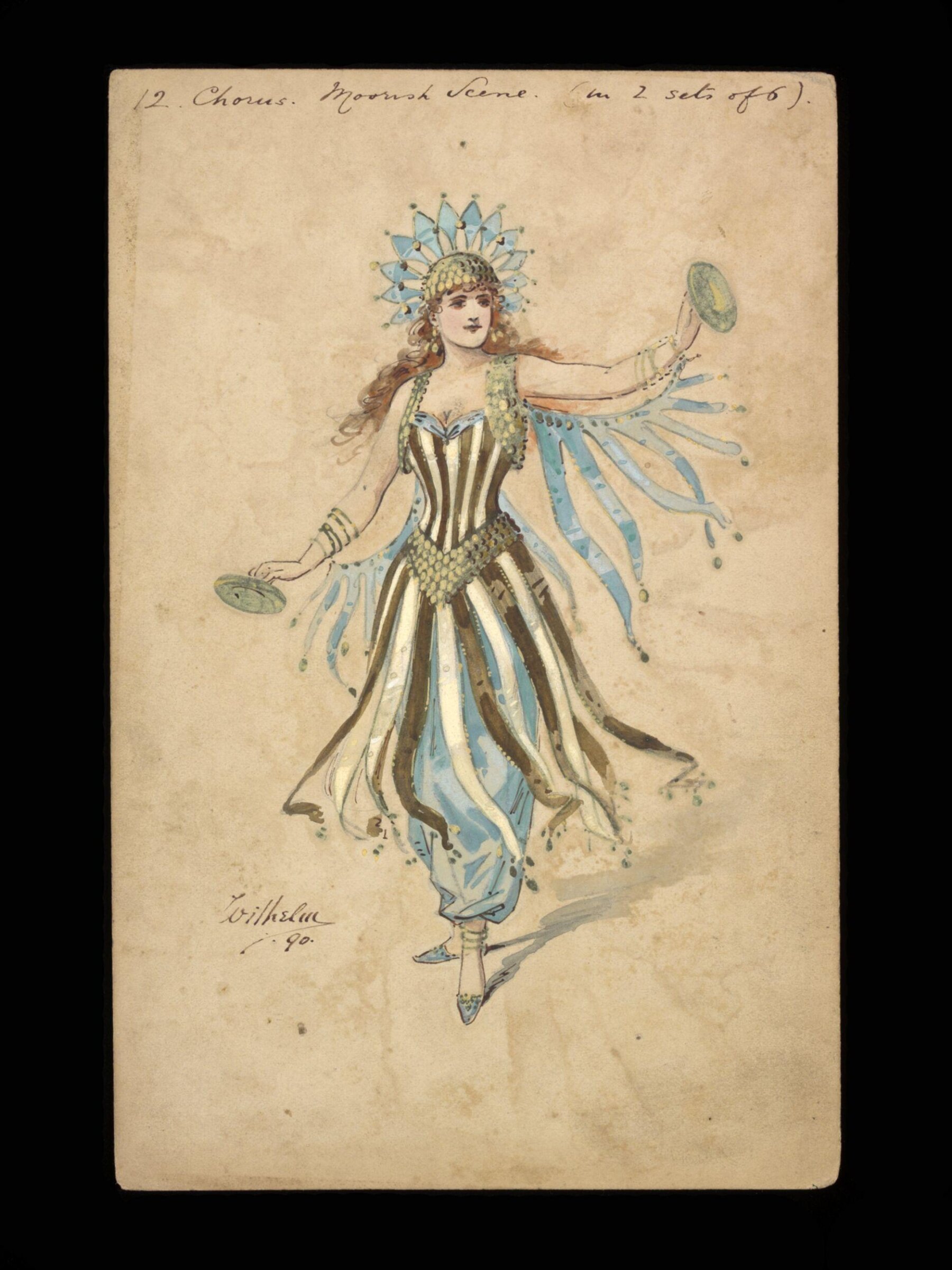 Wilhelm Pantomime Designs, Wilhelm, 1890