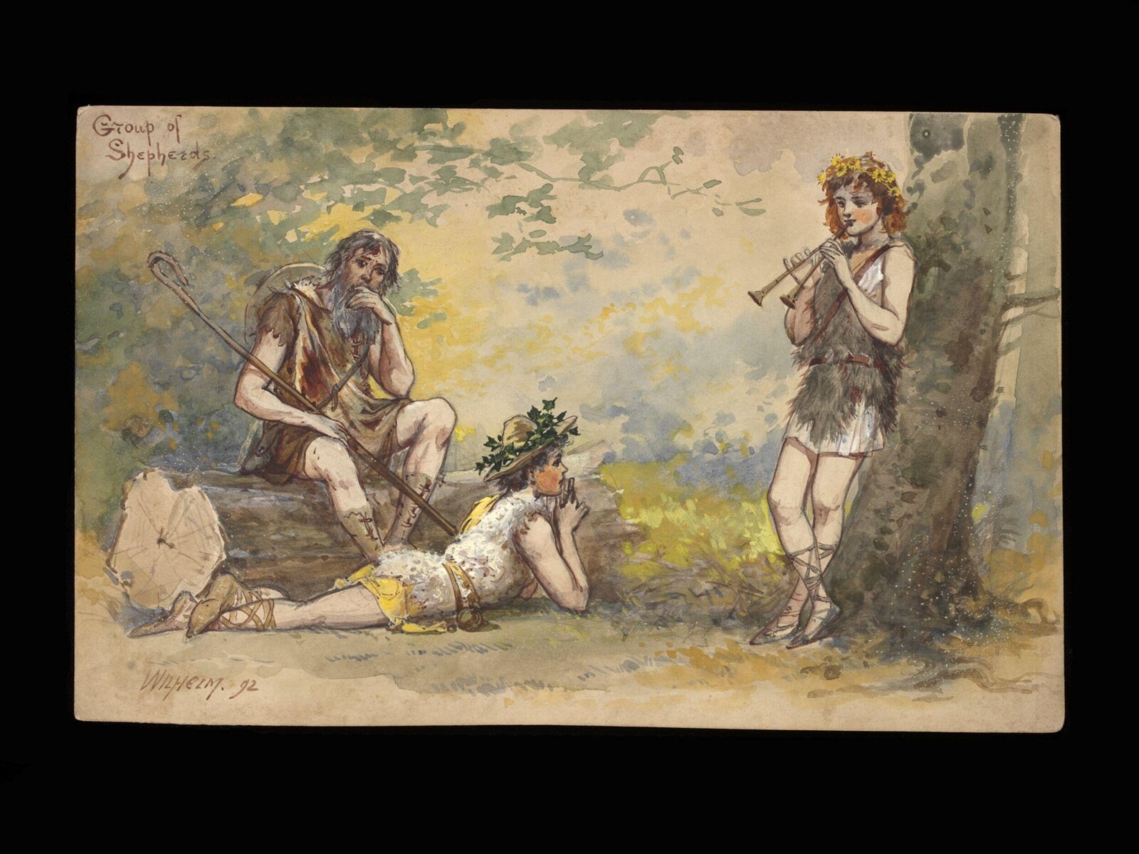 Wilhelm Pantomime Designs, Wilhelm, 1892