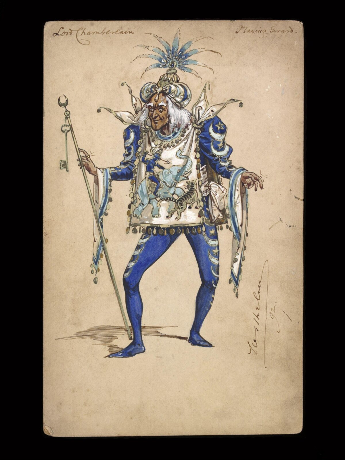 Wilhelm Pantomime Designs, Wilhelm, 1892