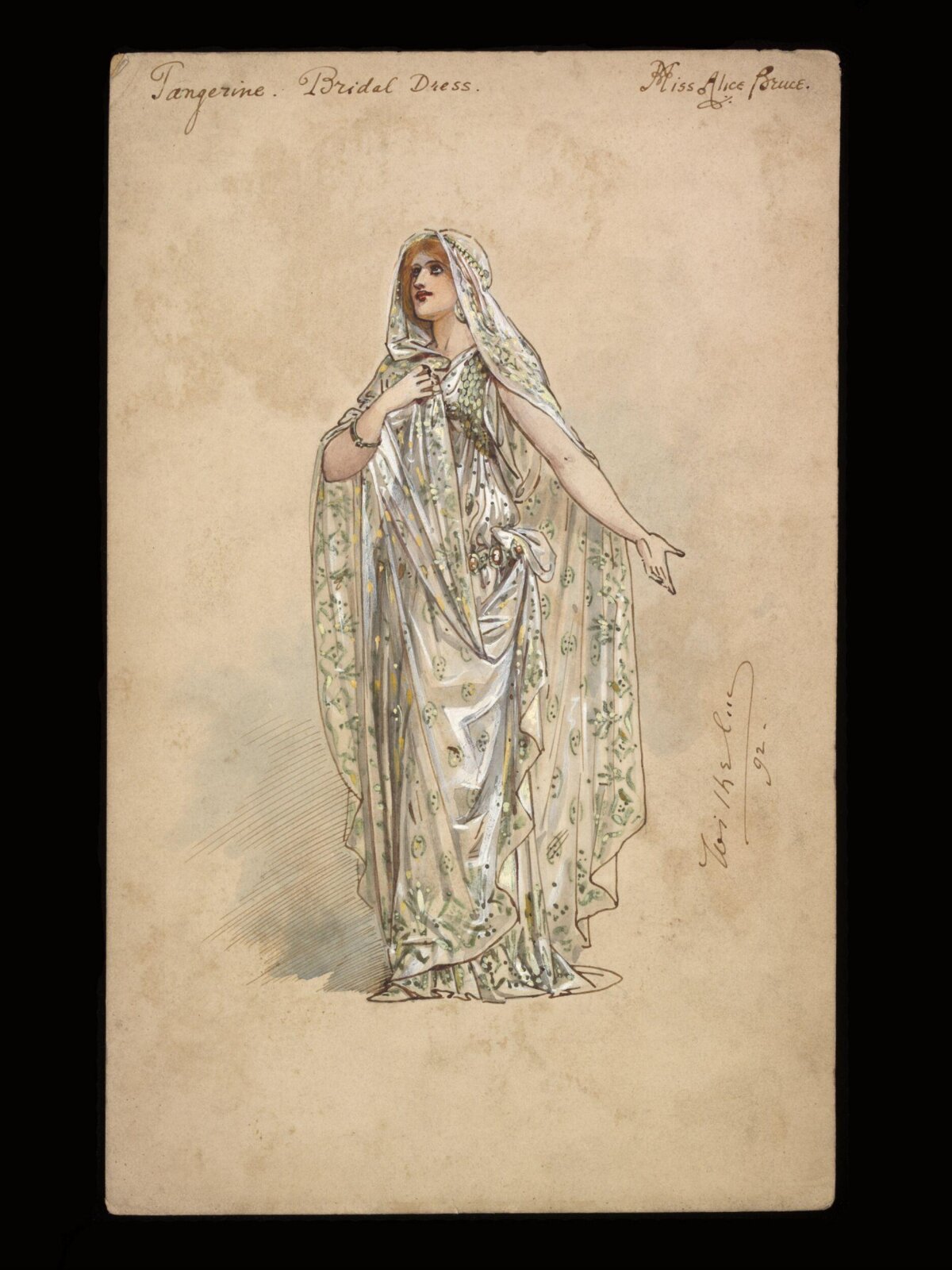 Wilhelm Pantomime Designs, Wilhelm, 1892