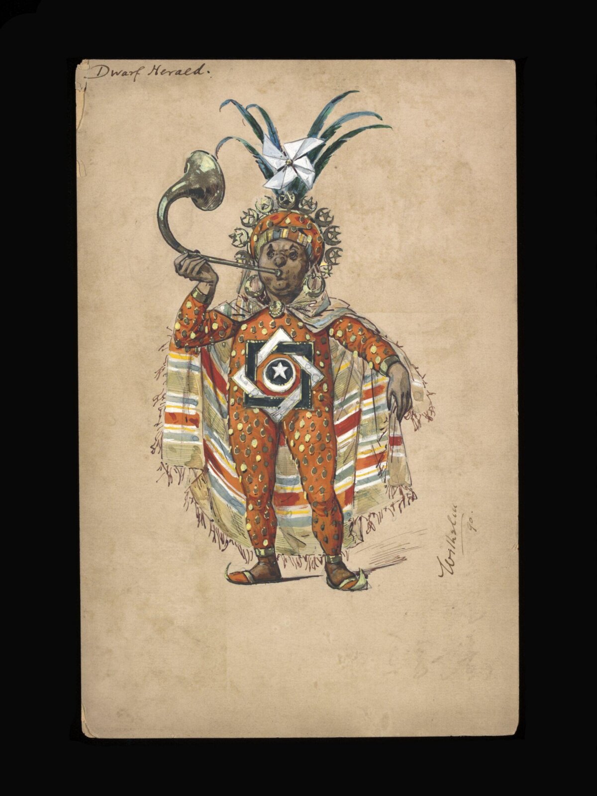 Wilhelm Pantomime Designs, Wilhelm, 1890