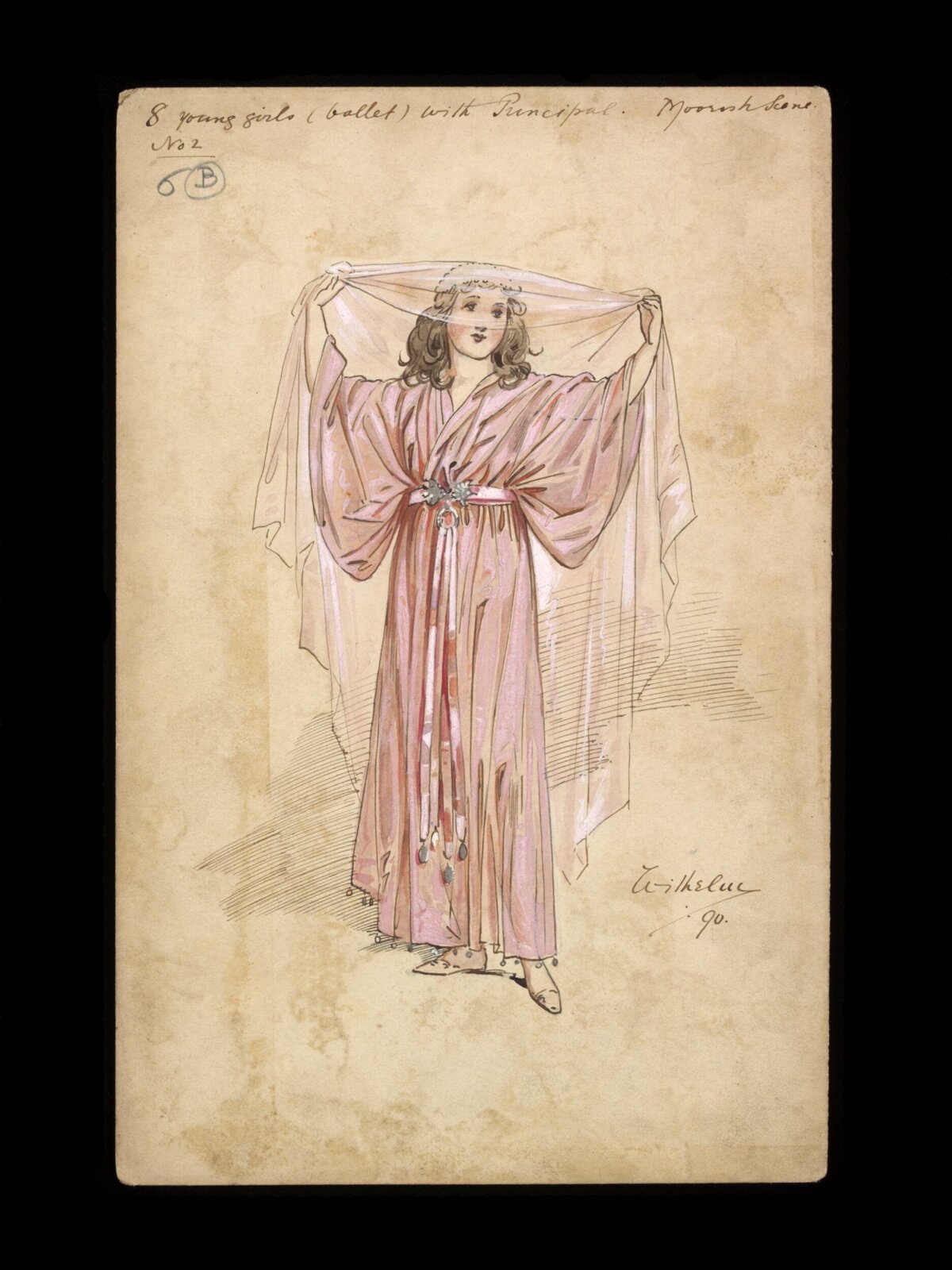 Wilhelm Pantomime Designs, Wilhelm, 1890