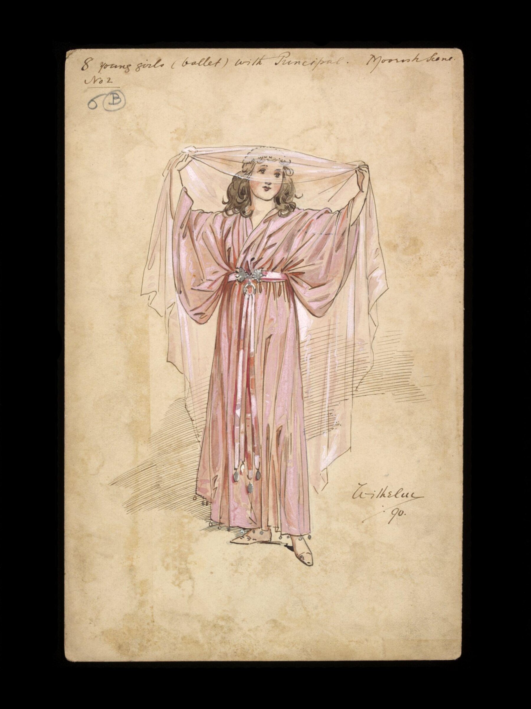 Wilhelm Pantomime Designs, Wilhelm, 1890