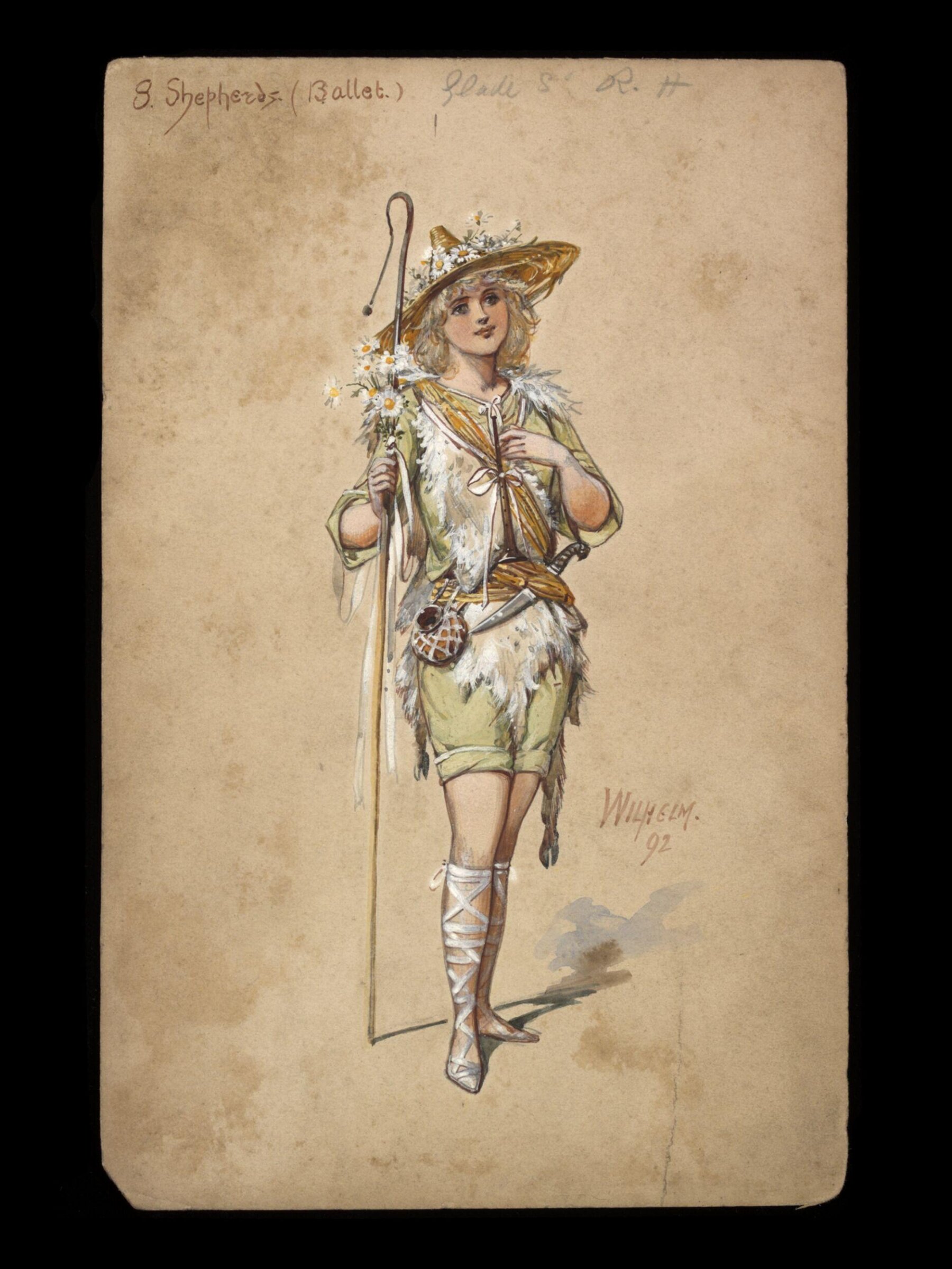Wilhelm Pantomime Designs, Wilhelm, 1892