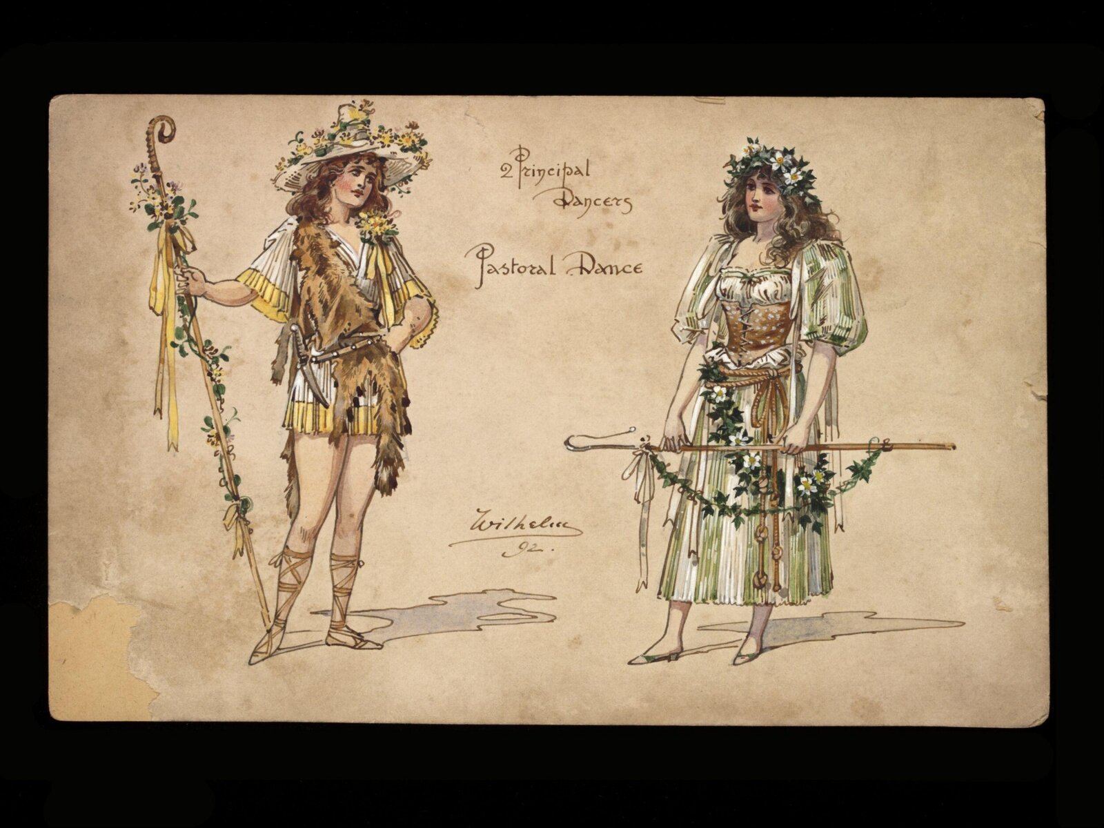 Wilhelm Pantomime Designs, Wilhelm, 1892