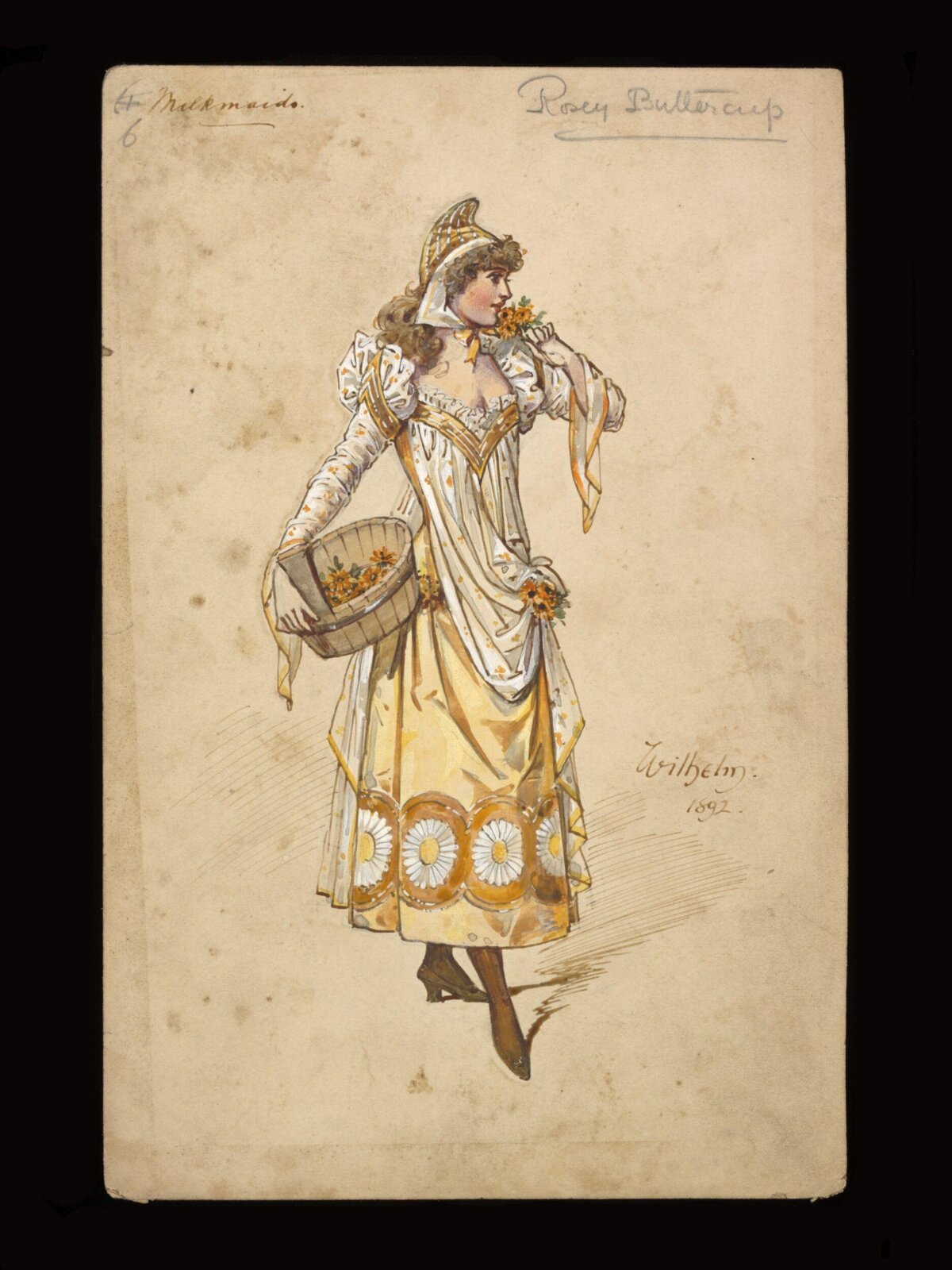 Wilhelm Pantomime Designs, Wilhelm, 1892