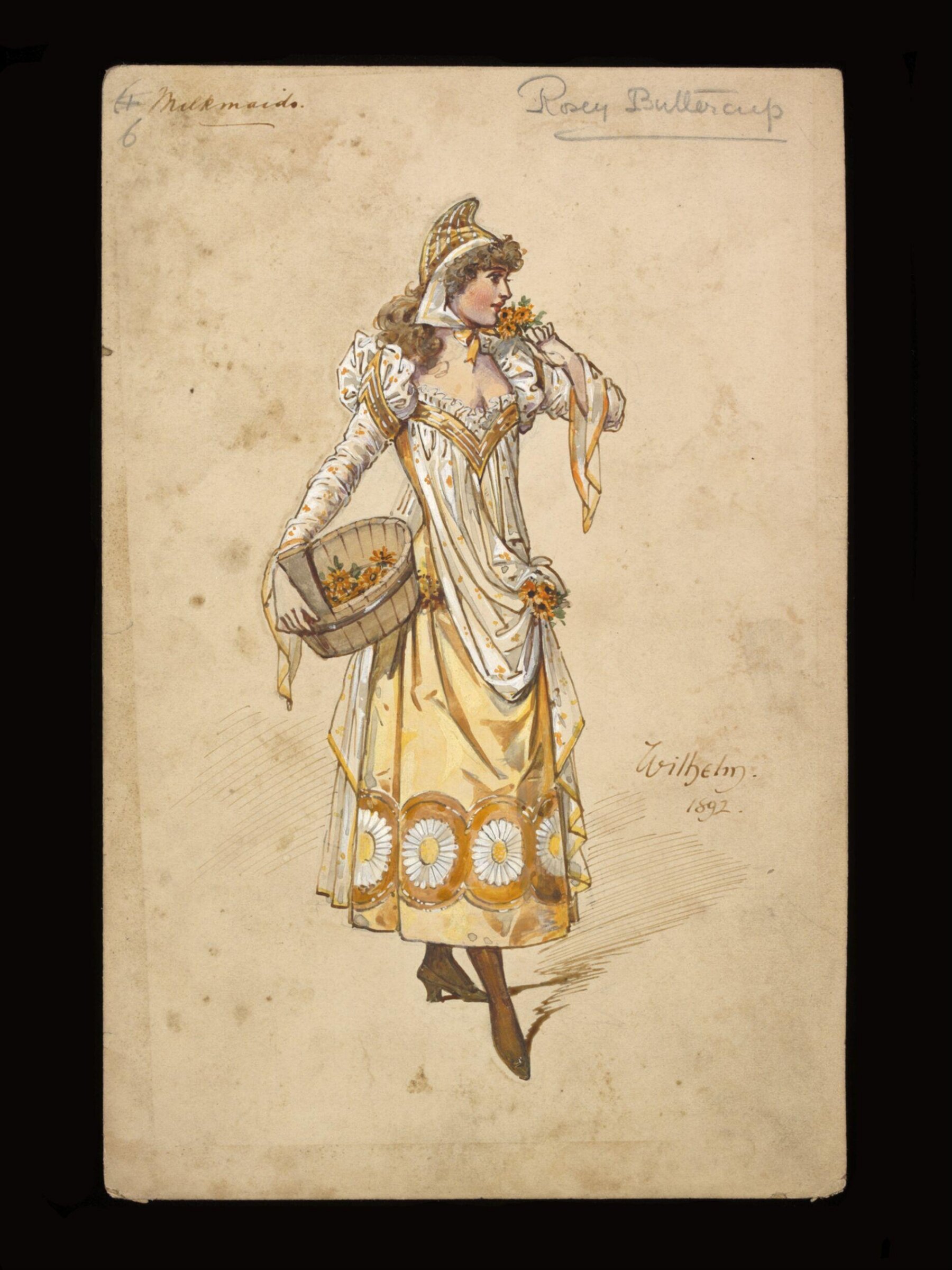 Wilhelm Pantomime Designs, Wilhelm, 1892