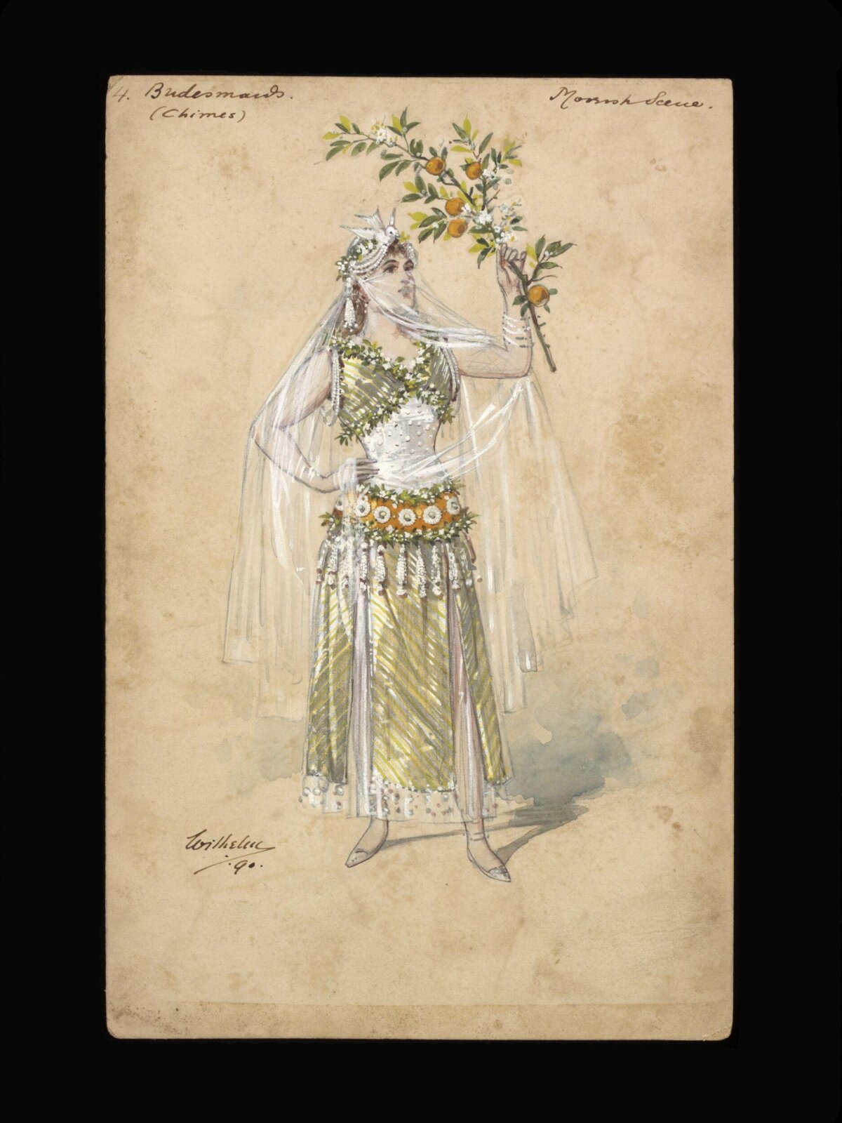 Wilhelm Pantomime Designs, Wilhelm, 1890