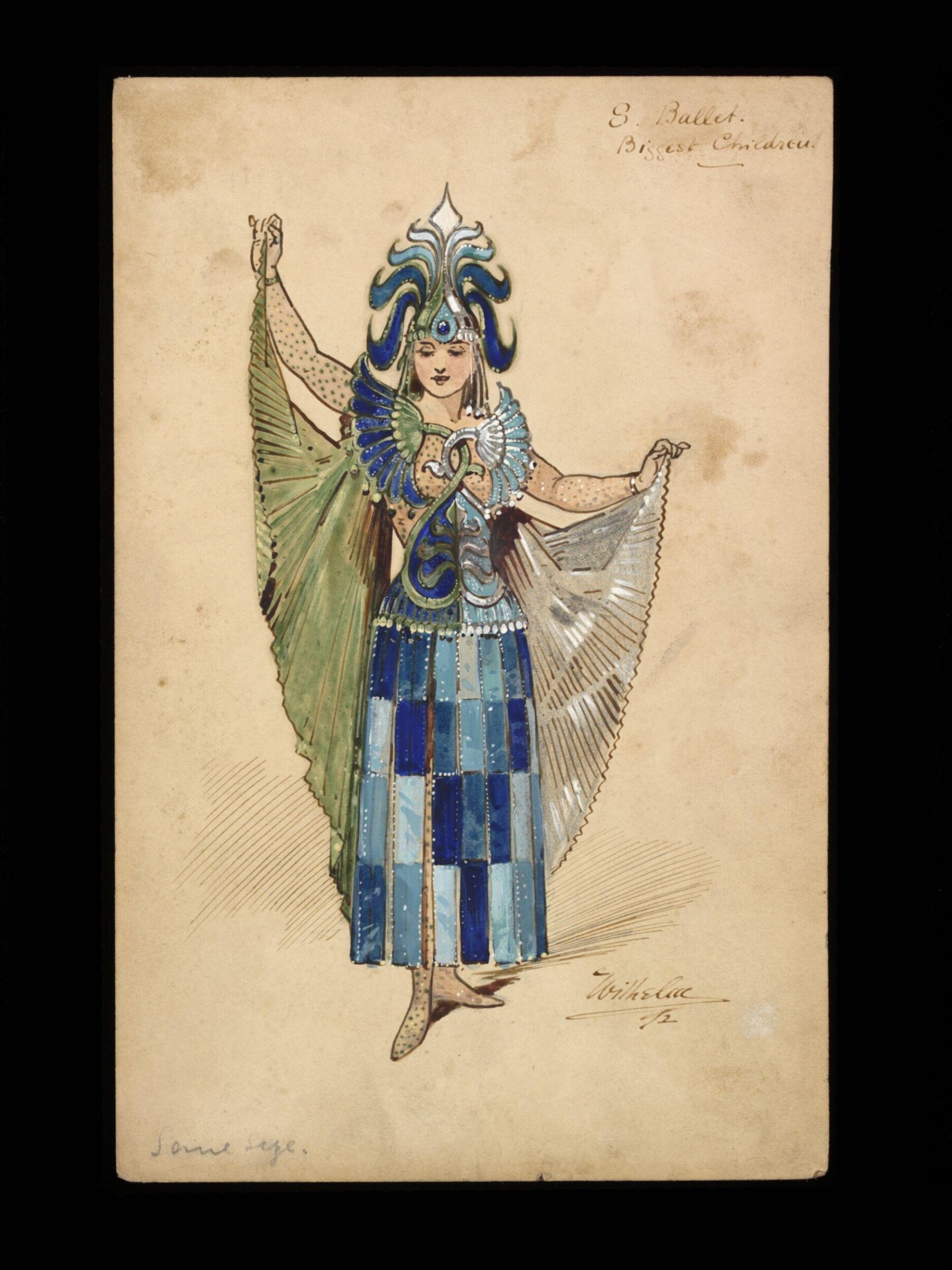 Wilhelm Pantomime Designs, Wilhelm, 1892