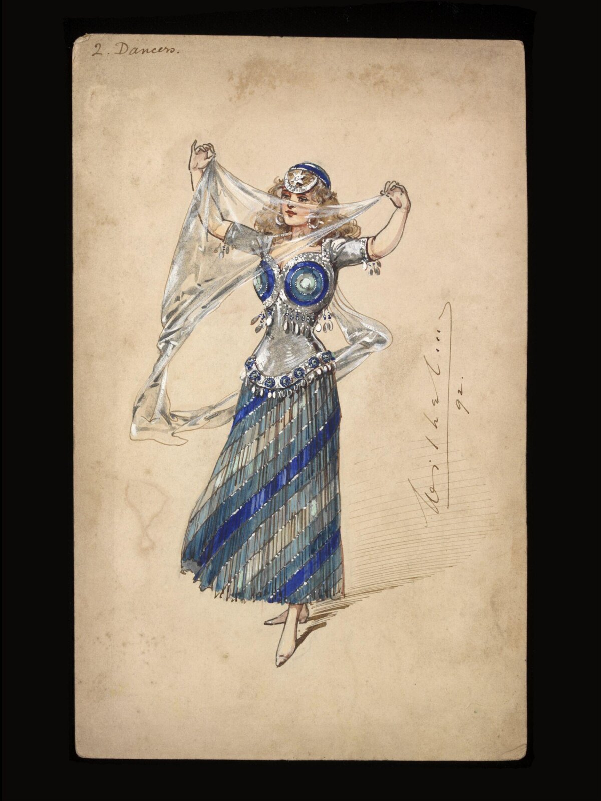 Wilhelm Pantomime Designs, Wilhelm, 1892