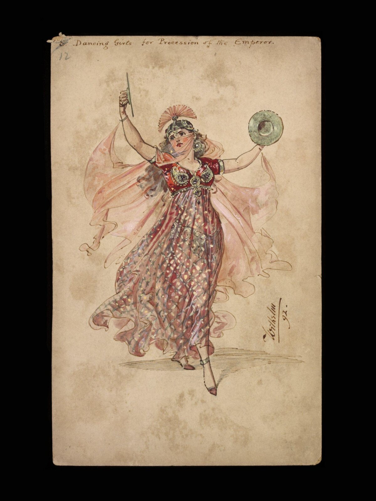 Wilhelm Pantomime Designs, Wilhelm, 1892