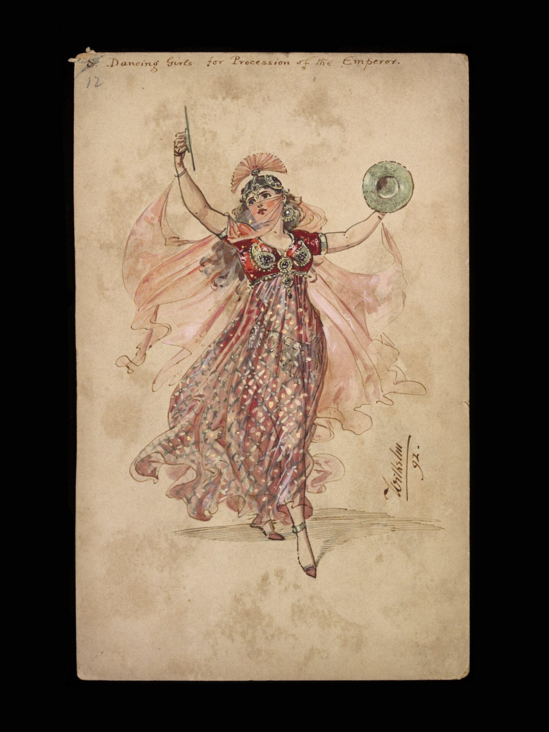 Wilhelm Pantomime Designs, Wilhelm, 1892