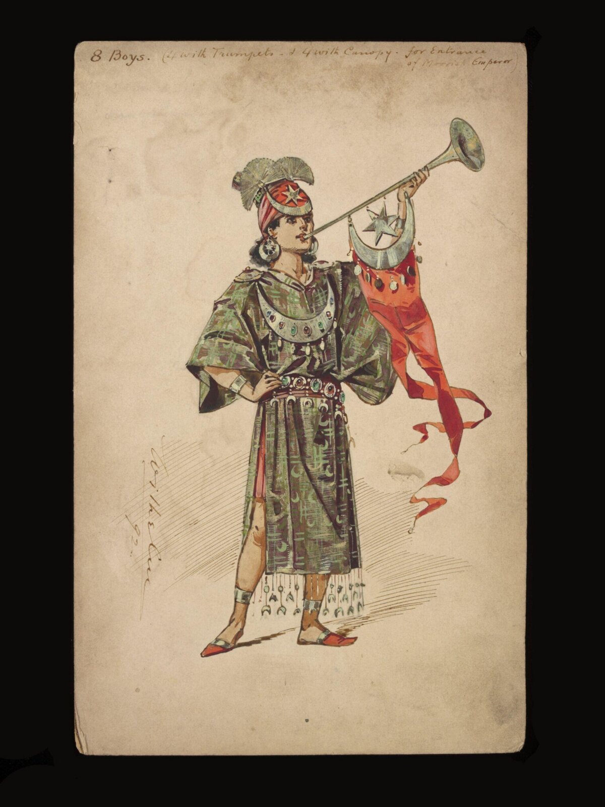 Wilhelm Pantomime Designs, Wilhelm, 1892