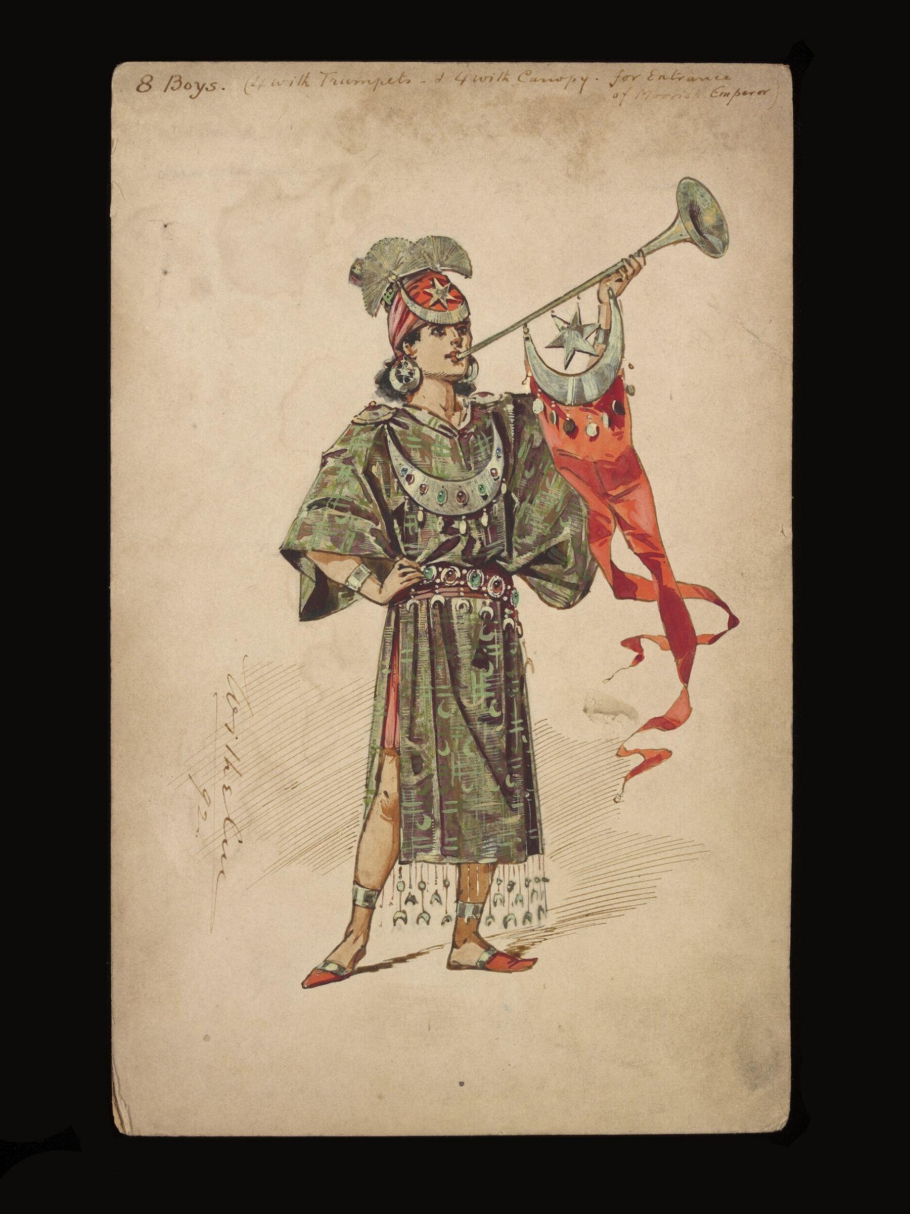 Wilhelm Pantomime Designs, Wilhelm, 1892