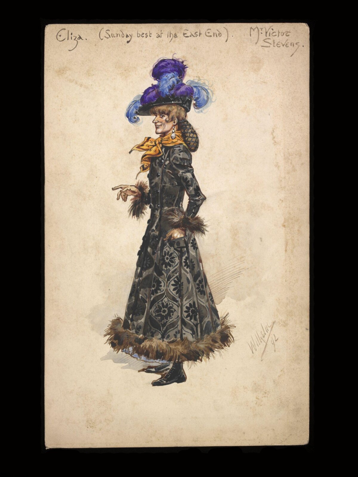 Wilhelm Pantomime Designs, Wilhelm, 1892