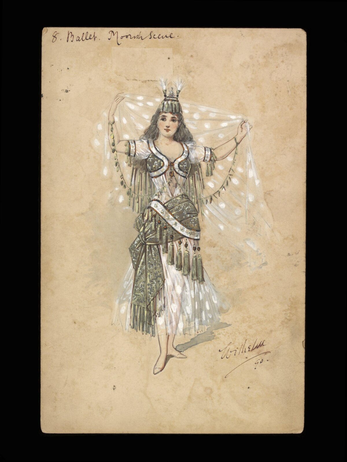 Wilhelm Pantomime Designs, Wilhelm, 1890