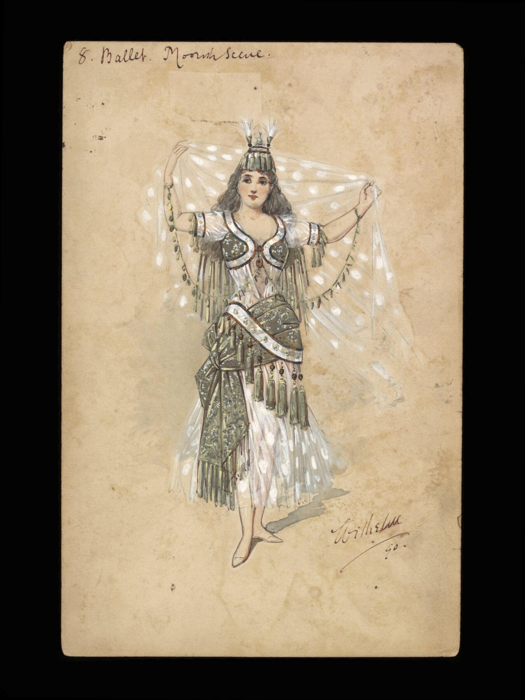 Wilhelm Pantomime Designs, Wilhelm, 1890