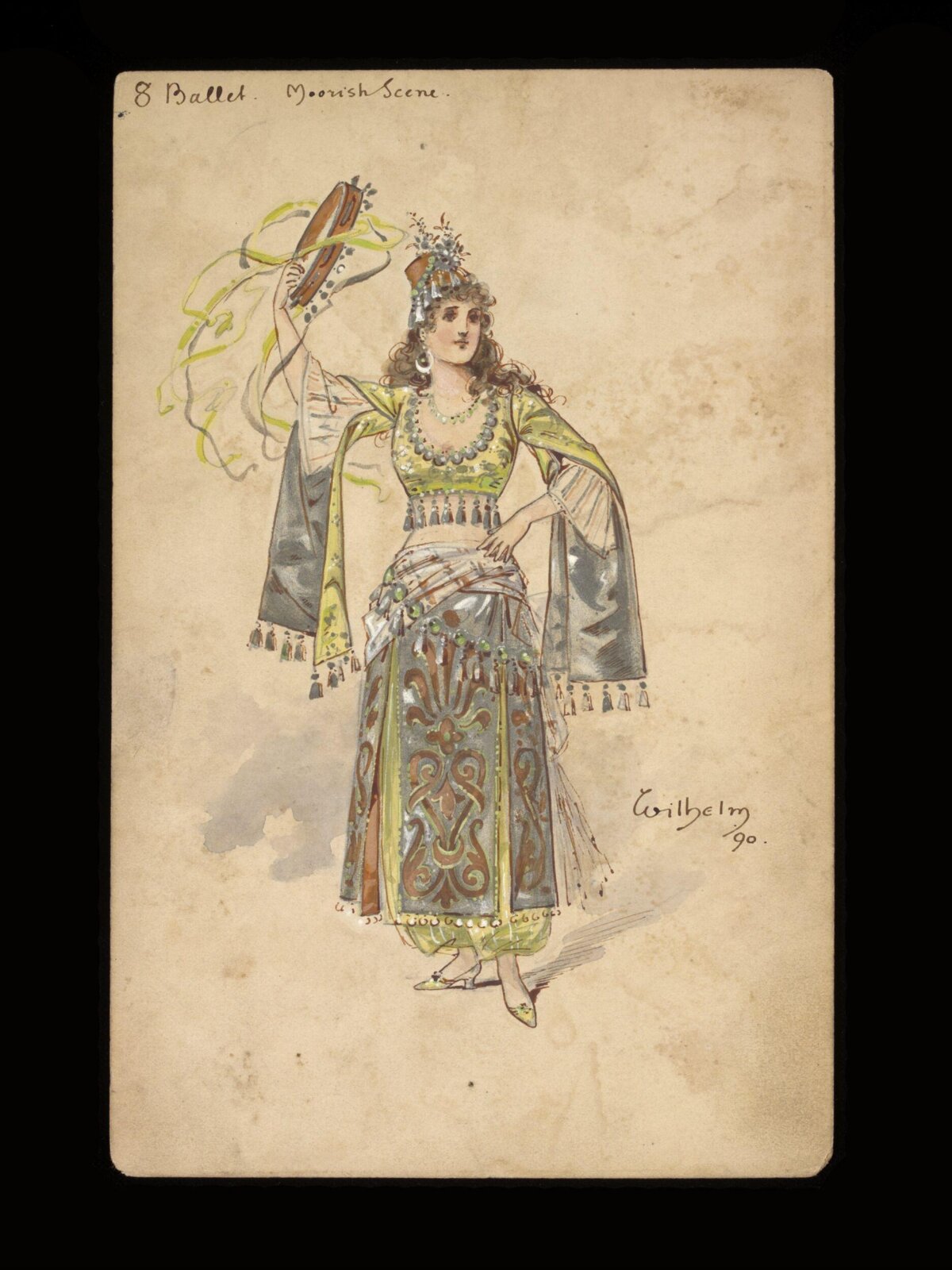 Wilhelm Pantomime Designs, Wilhelm, 1890
